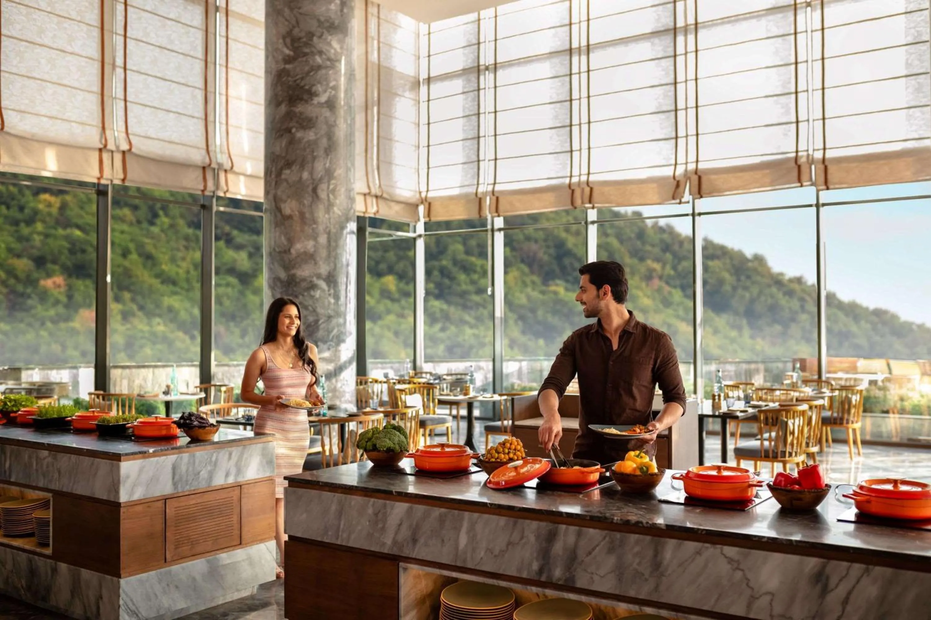 Restaurant/places to eat in Hyatt Regency Dehradun Resort and Spa