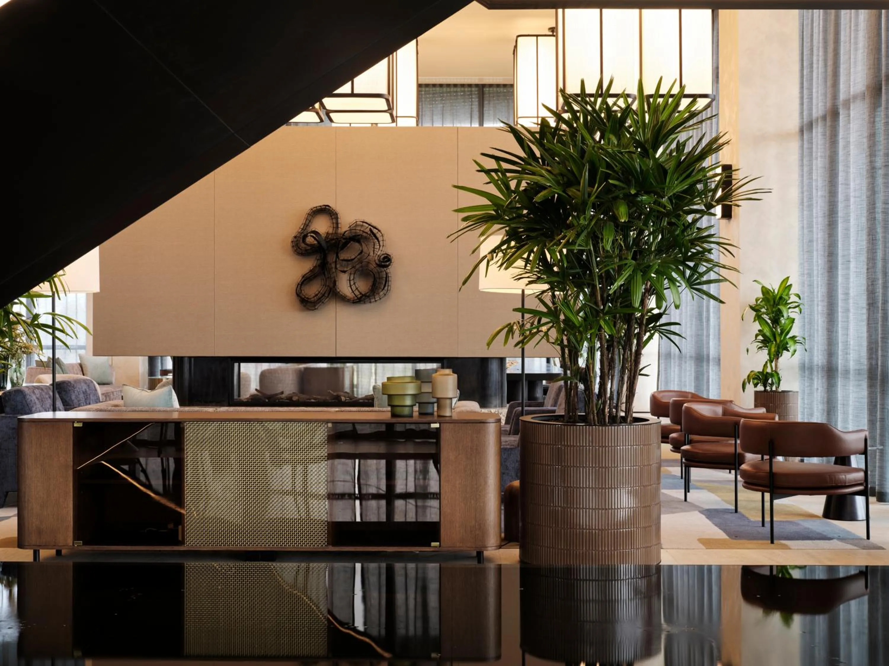 Lobby or reception in Hyatt Place Melbourne Caribbean Park