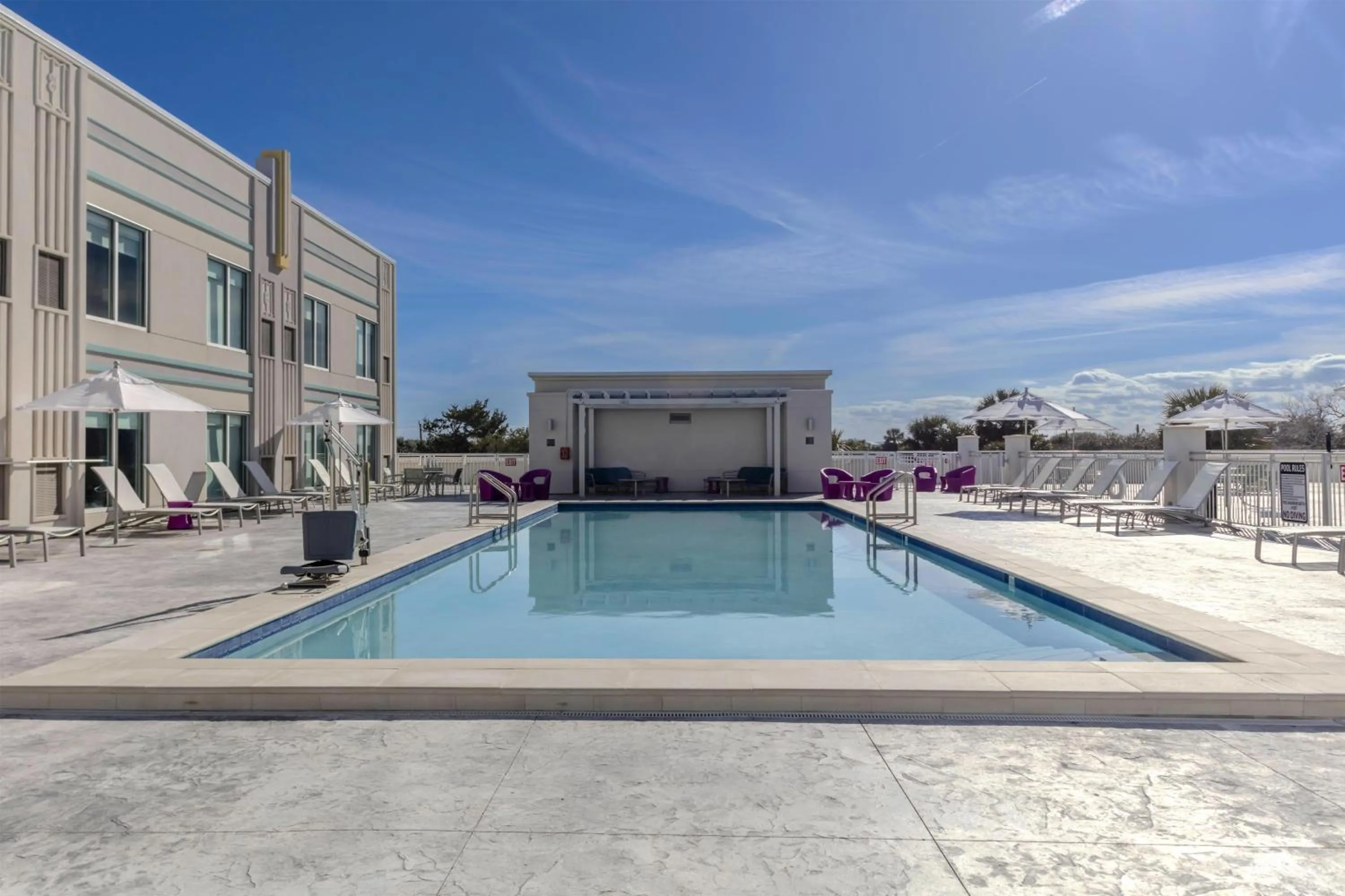 Swimming pool in Hyatt Place St Augustine Vilano Beach