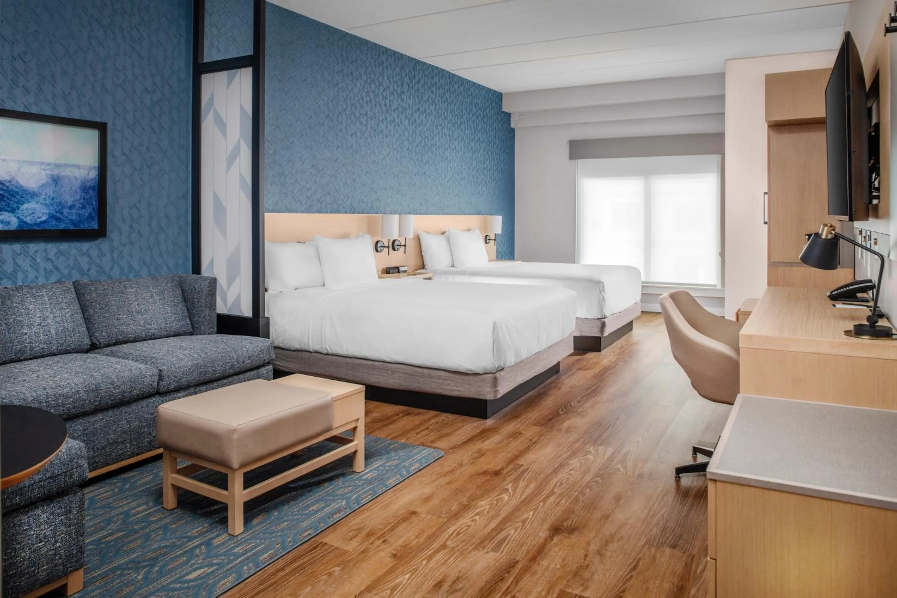 Bed in Hyatt Place St Augustine Vilano Beach