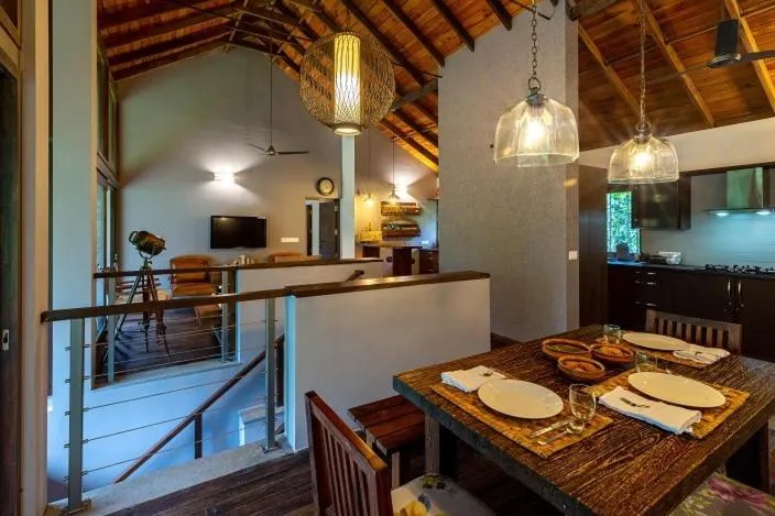 Dining area in amã Stays & Trails - The Old Cattleshed, Wayanad