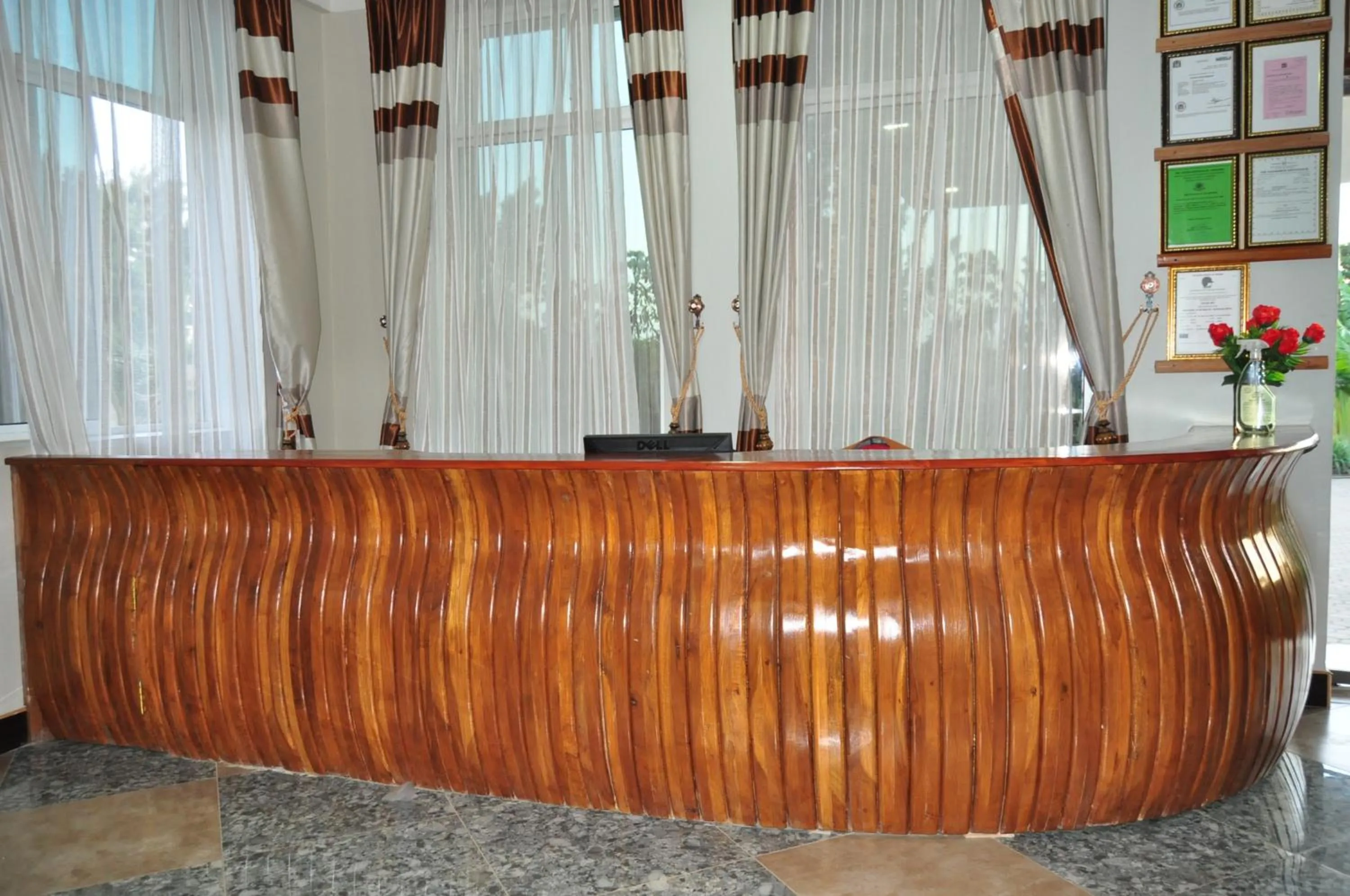 Lobby or reception in Elanacha Hotel