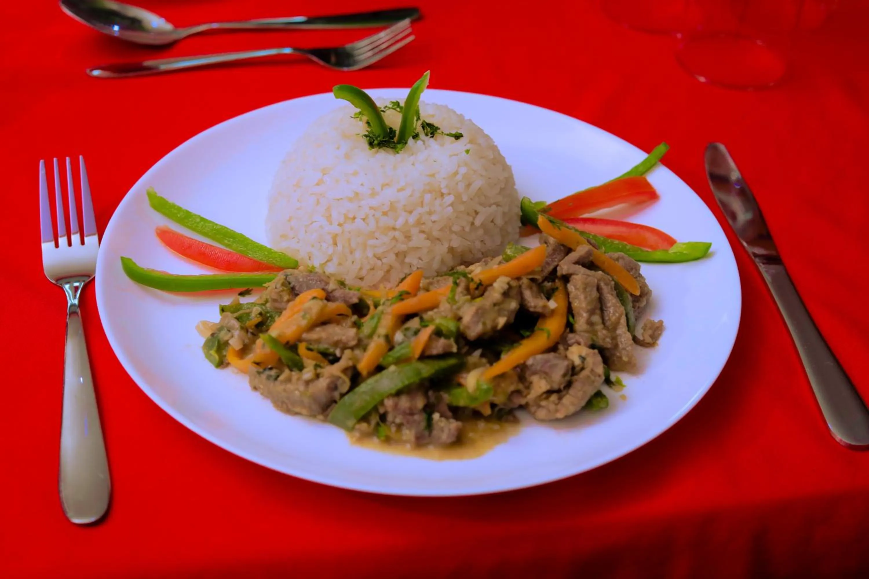 Food in Elanacha Hotel