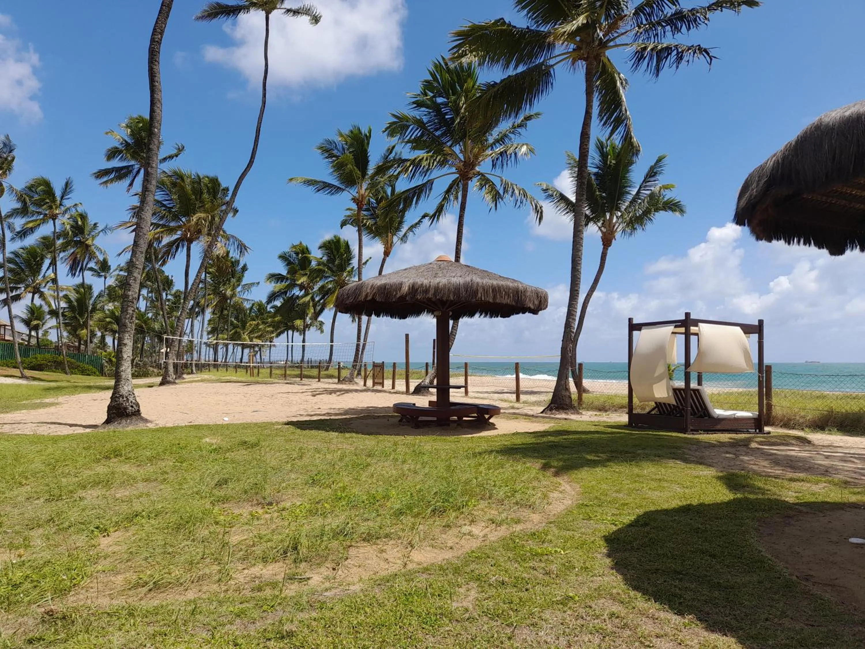 Garden in Aconchegante Flat em condomínio na beira mar de Muro Alto - Malawi Beach Resort