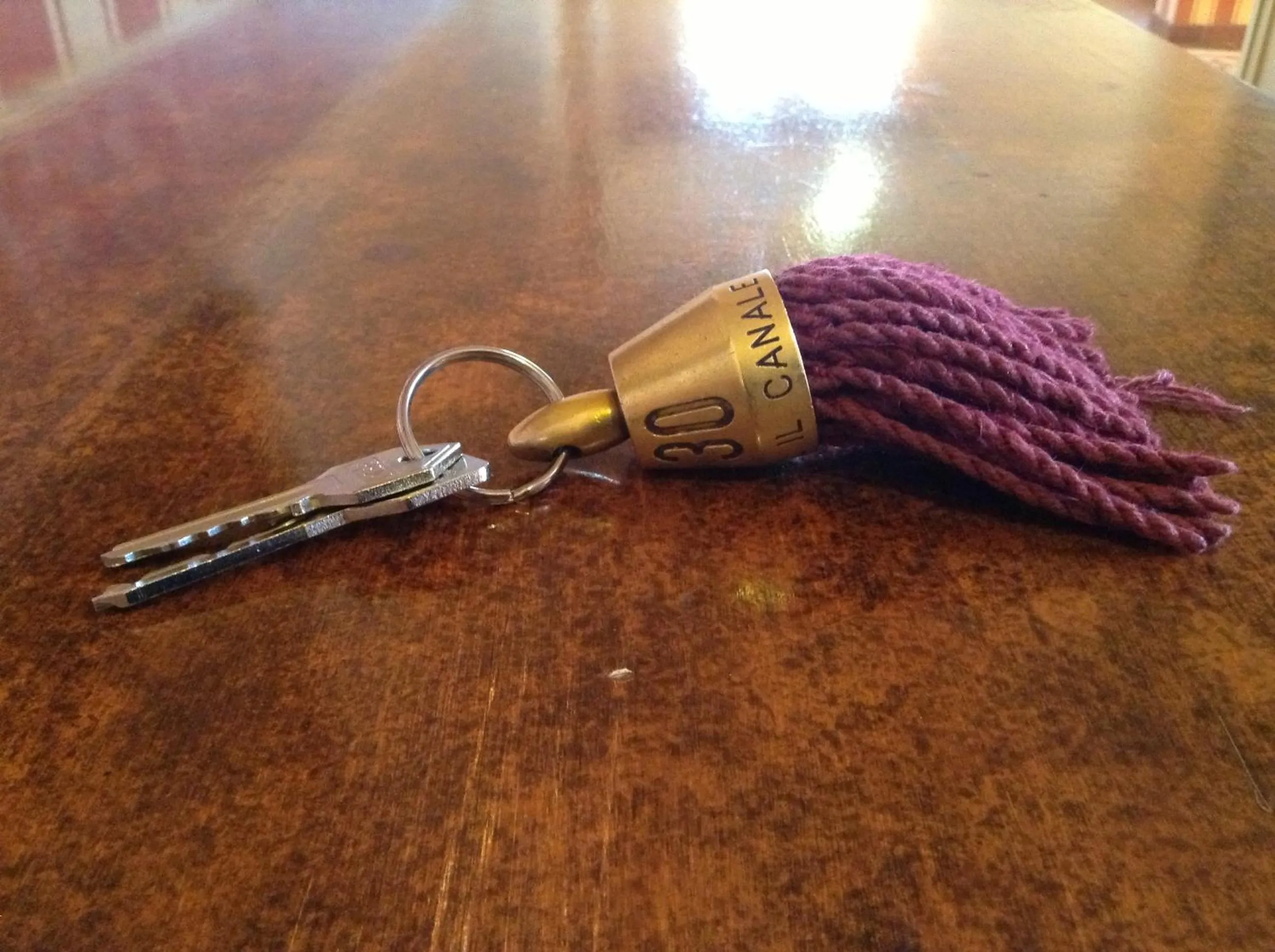 Decorative detail in Il Canale Hotel