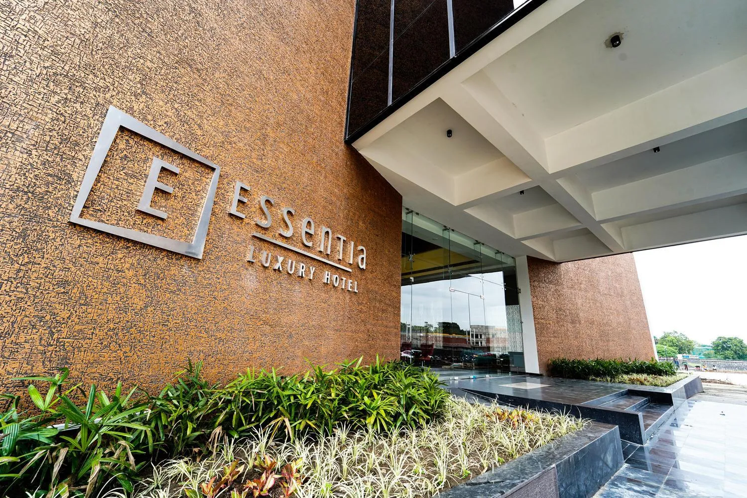 Facade/entrance in Essentia Luxury Hotel Indore