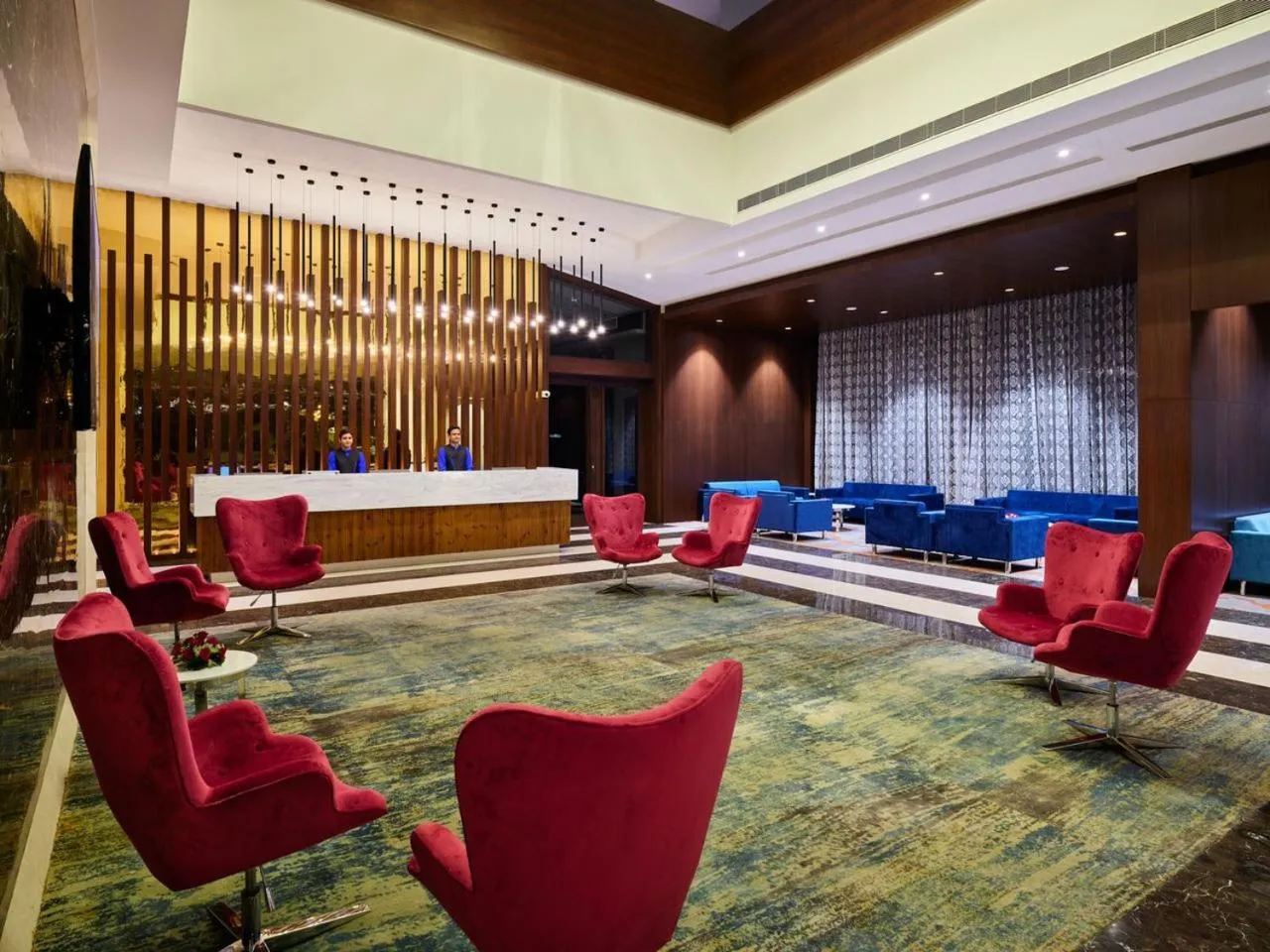 Lobby or reception in Essentia Luxury Hotel Indore