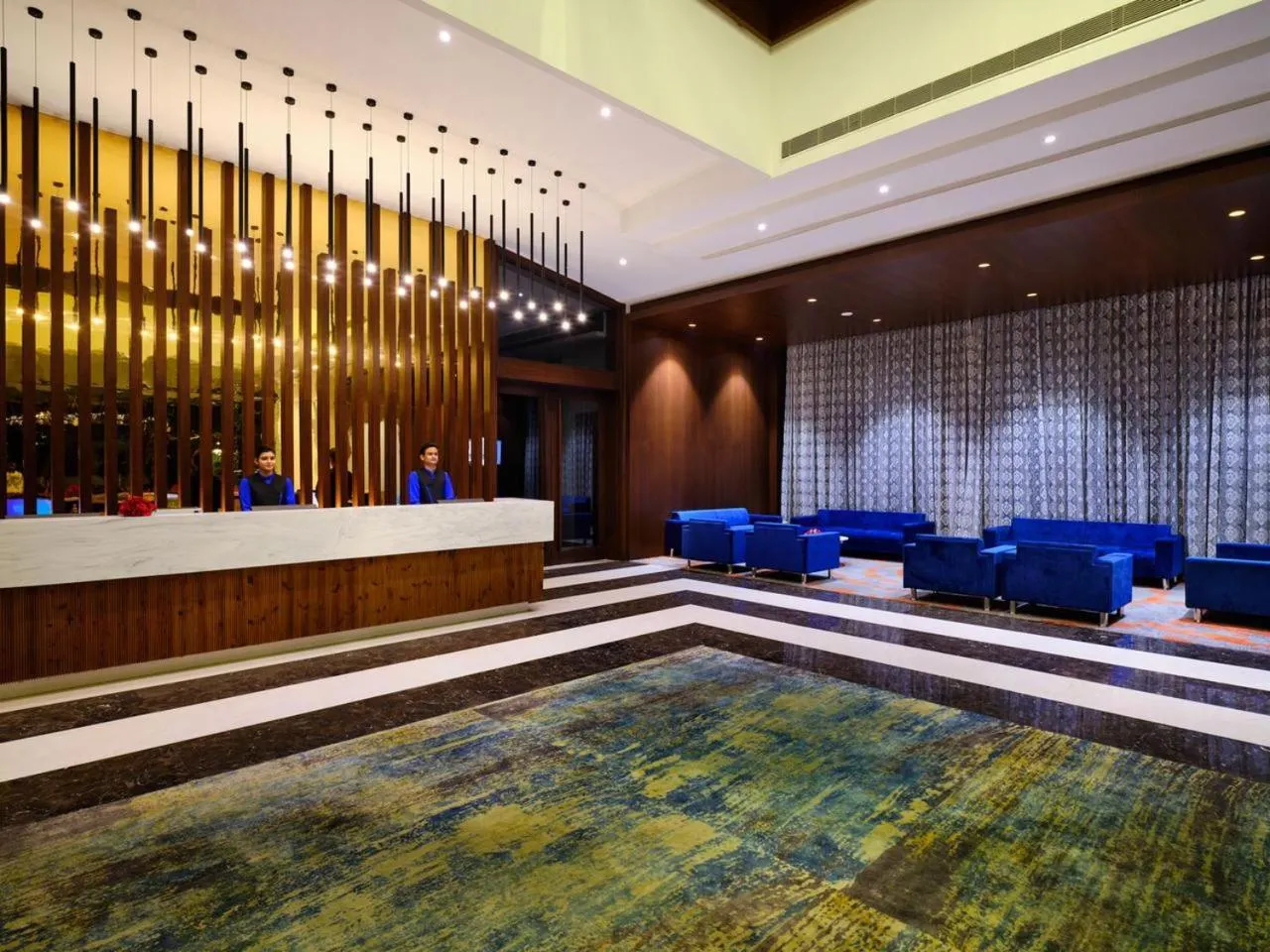 Lobby or reception in Essentia Luxury Hotel Indore