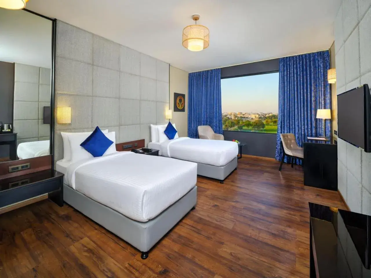 Deluxe Twin Room in Essentia Luxury Hotel Indore Deluxe Twin Room in Essentia Luxury Hotel Indore