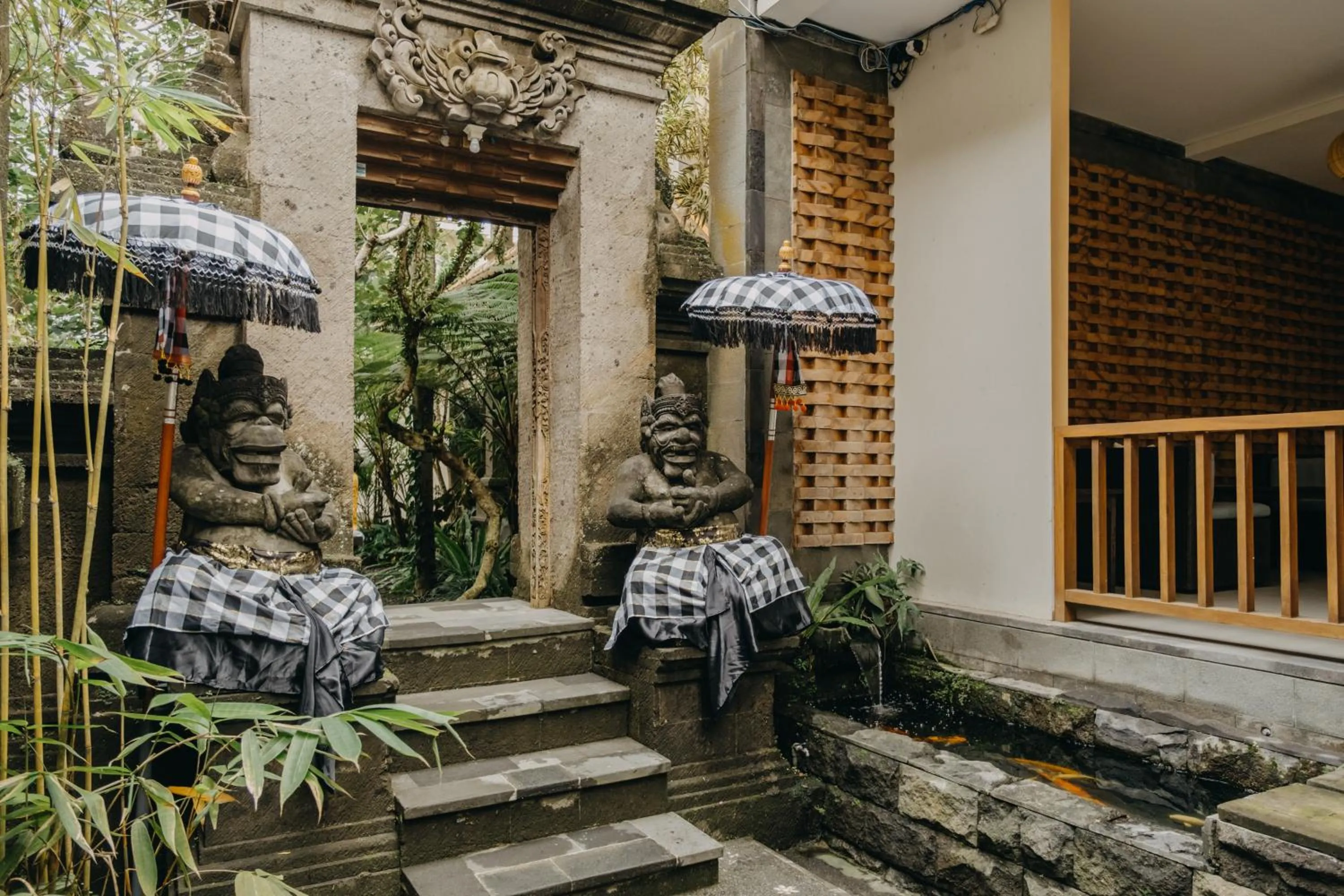 Facade/entrance in Wana Karsa Ubud Hotel