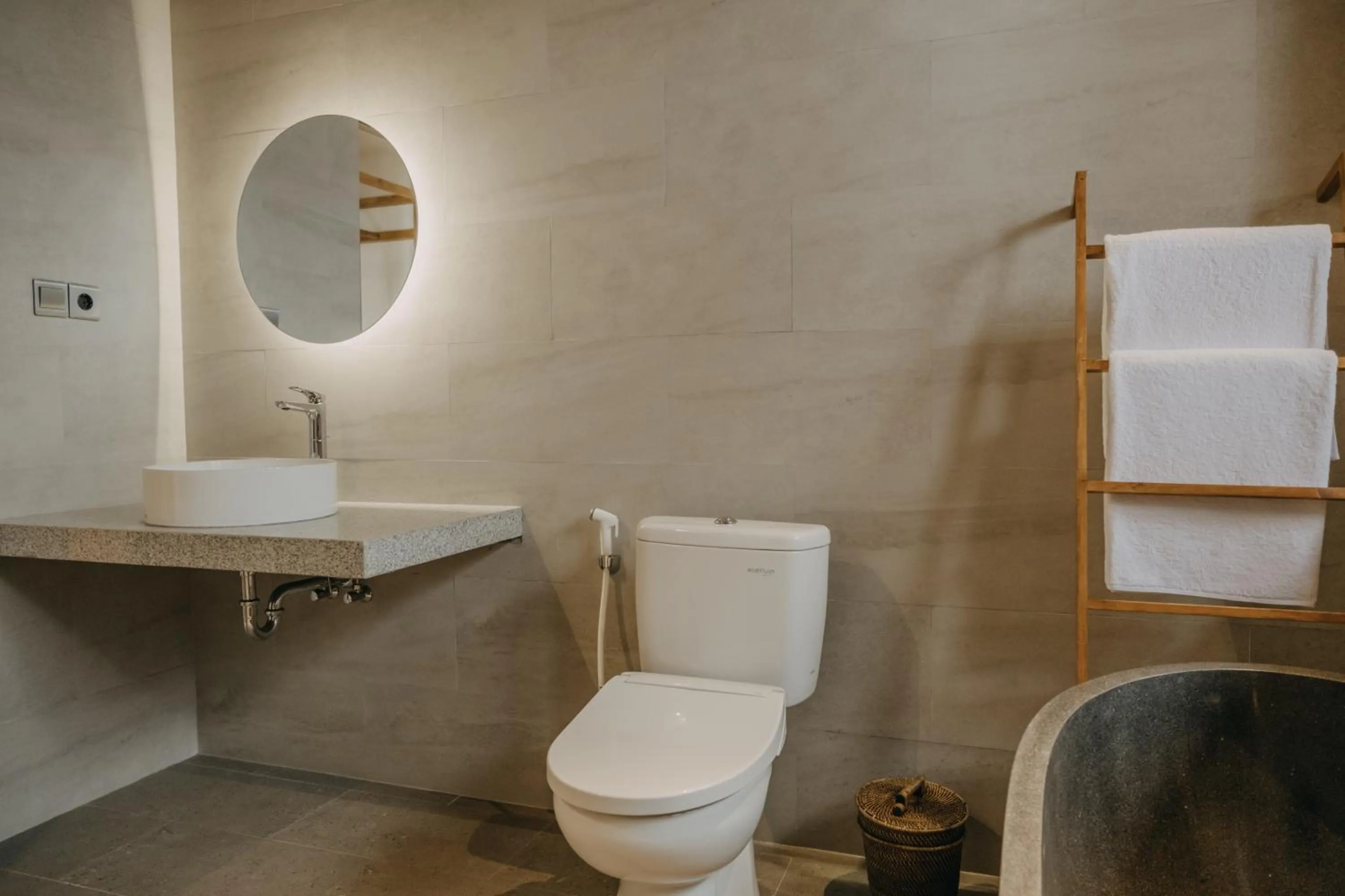 Bathroom in Wana Karsa Ubud Hotel