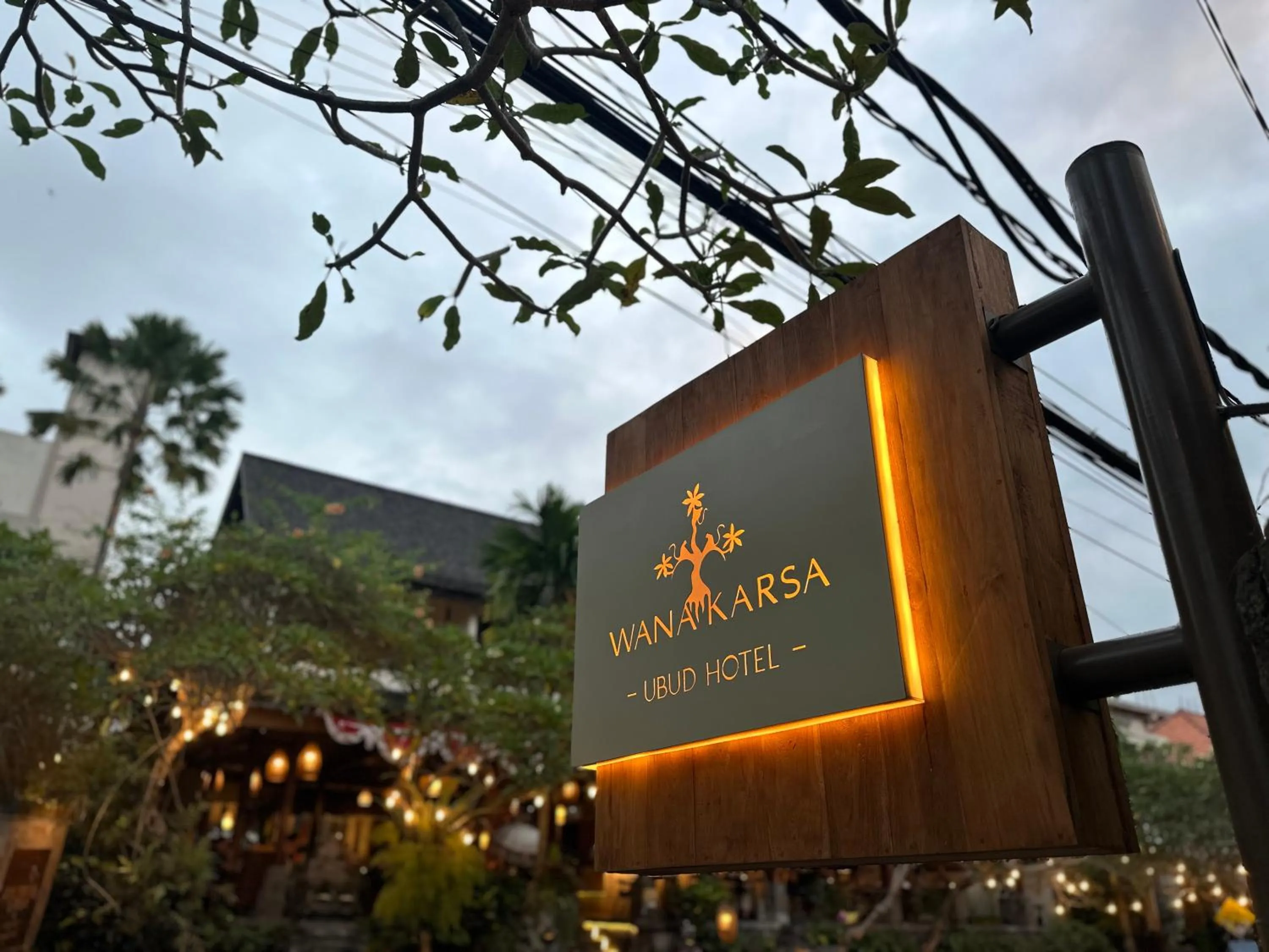 Facade/entrance in Wana Karsa Ubud Hotel