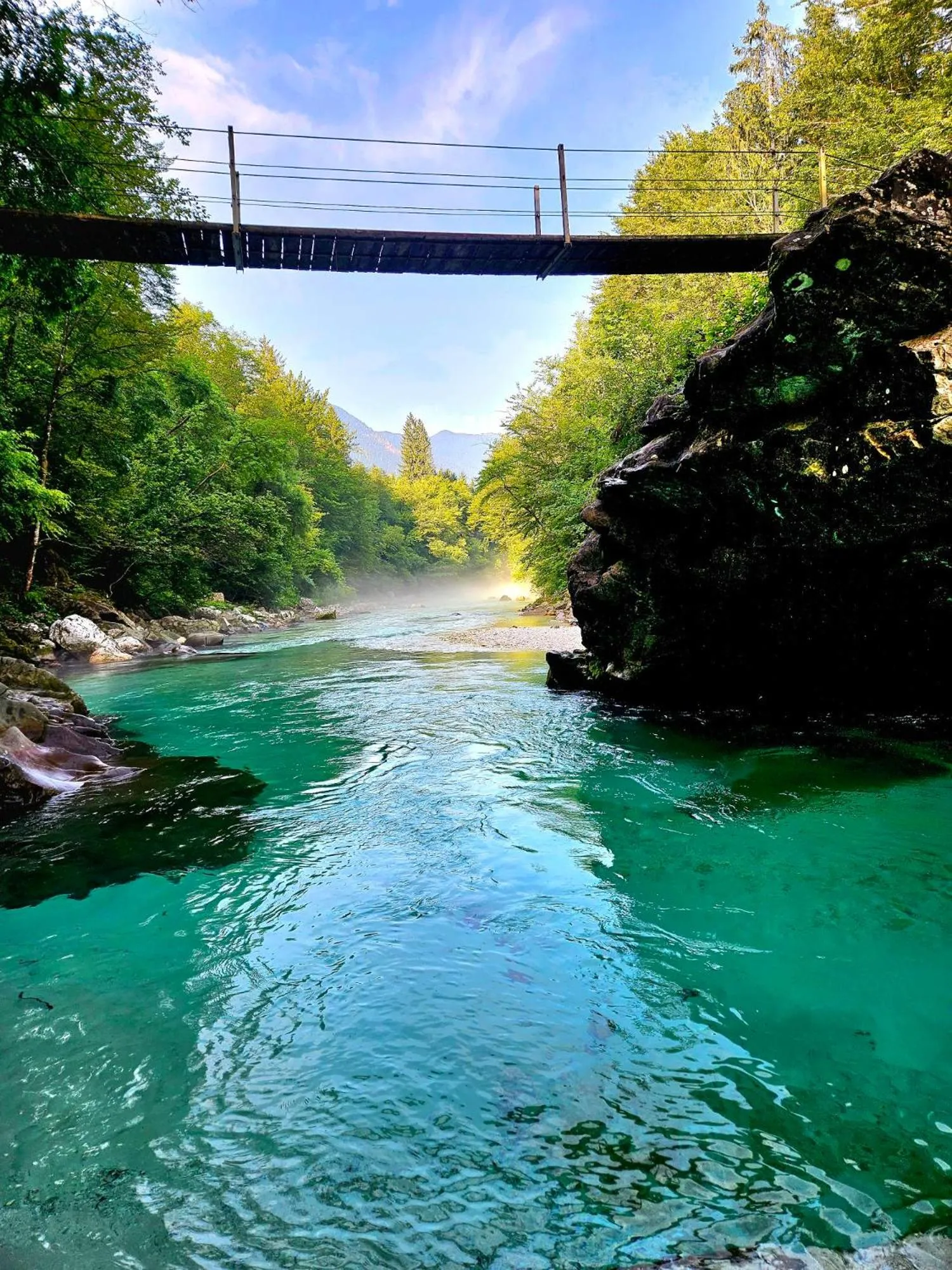 River view in Krka River Lodge