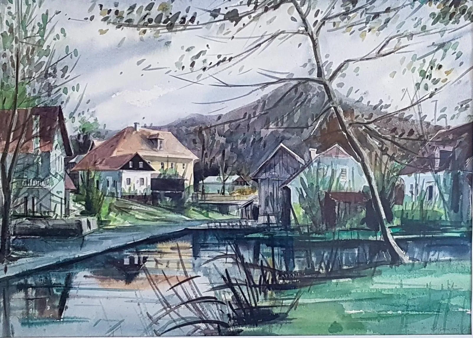 Natural landscape in Krka River Lodge