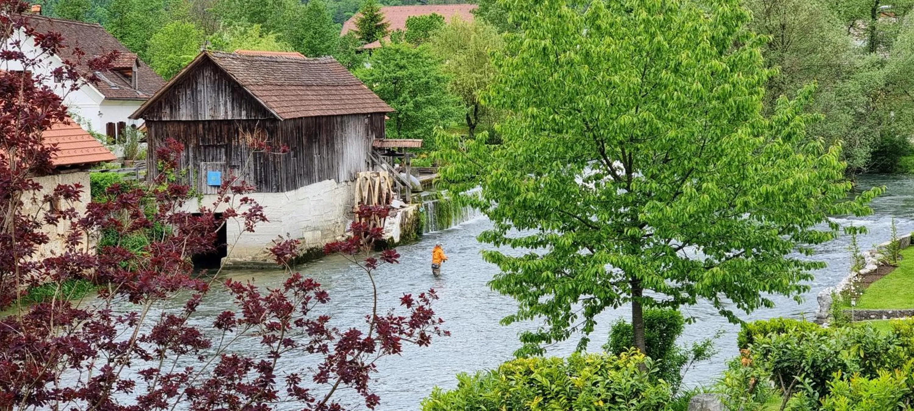 River view in Krka River Lodge