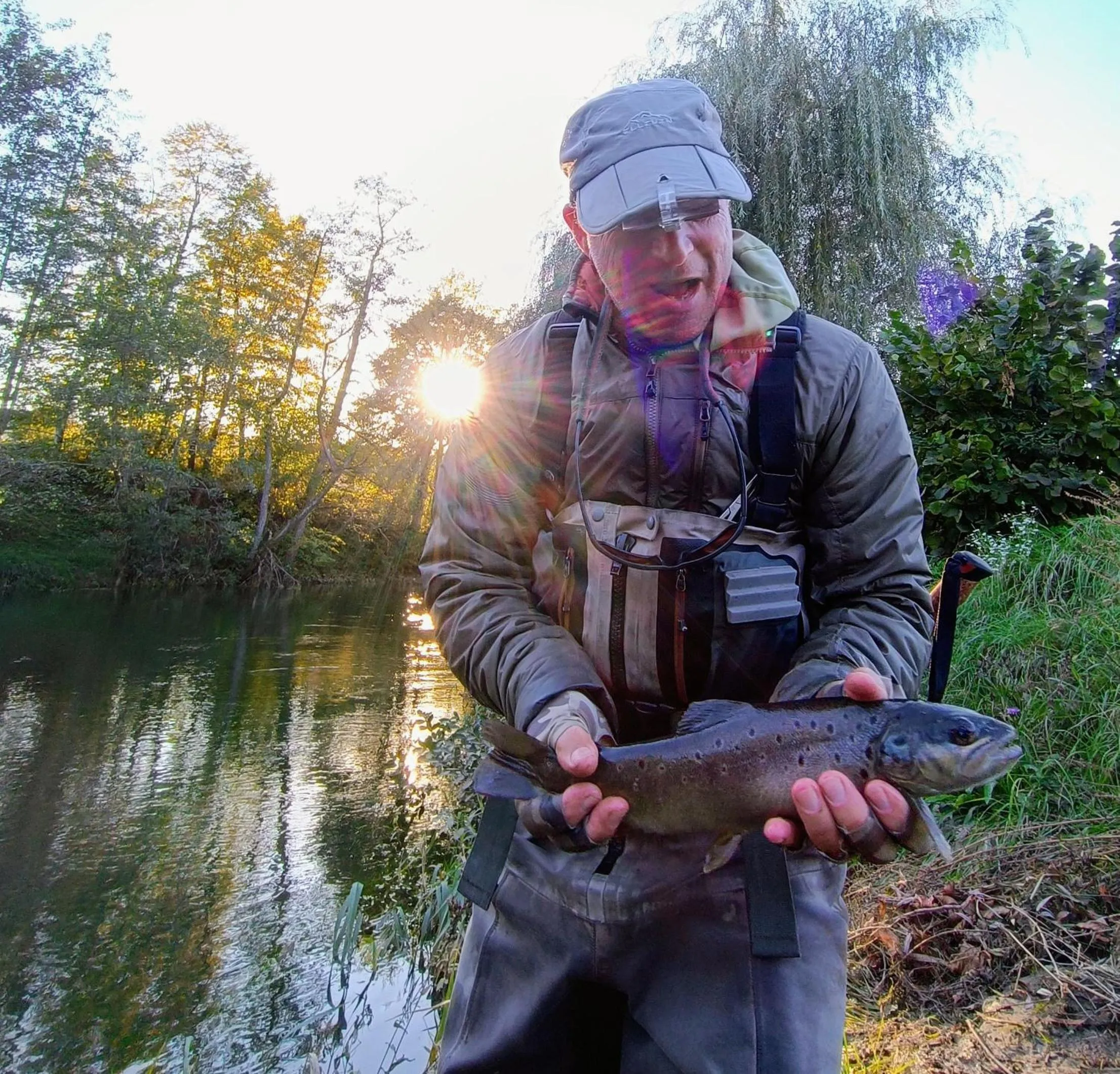 Fishing in Krka River Lodge