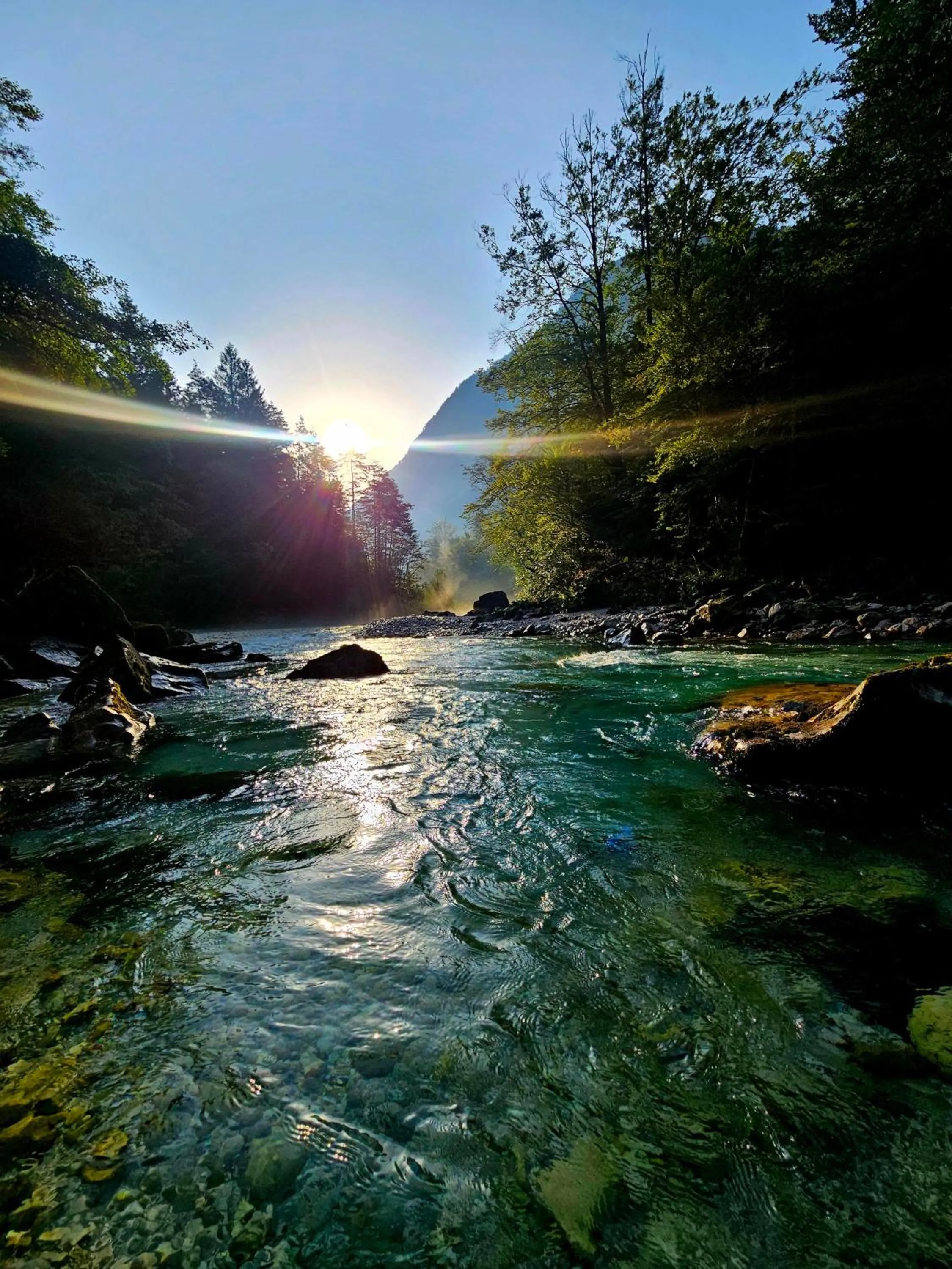 River view in Krka River Lodge