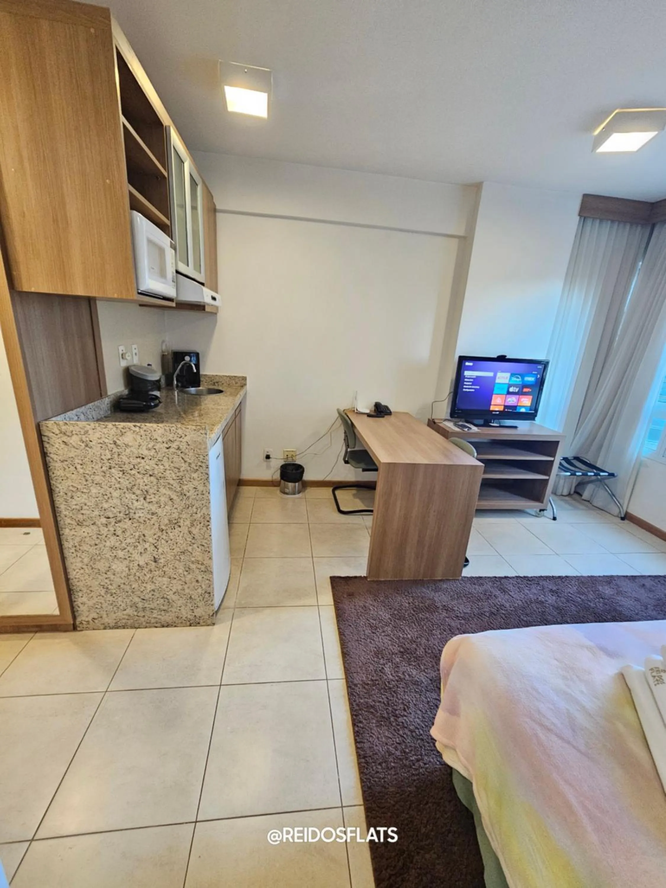 Bed in Flat Saint Moritz Express By Rei dos Flats