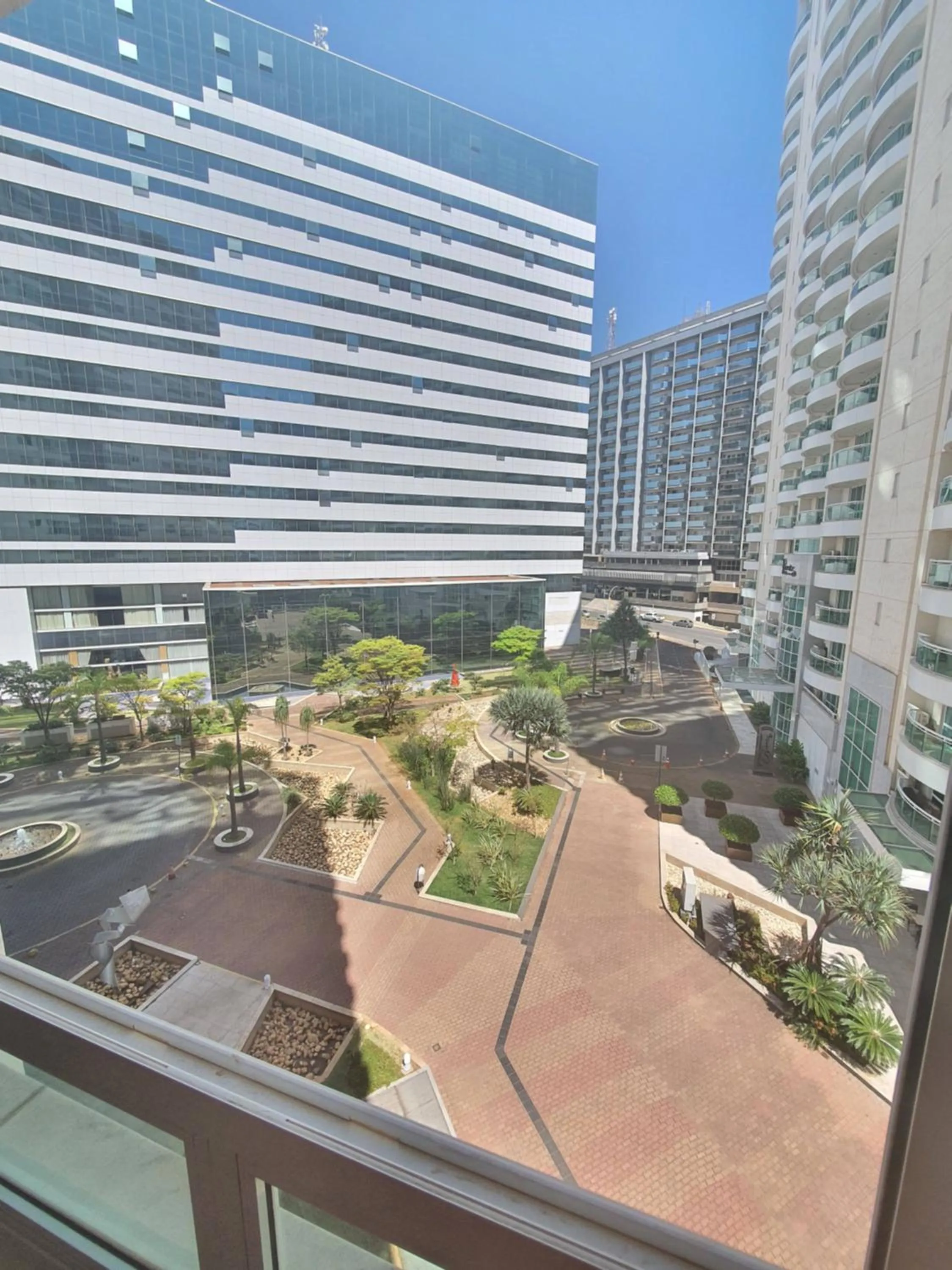 Property building in Flat Saint Moritz Express By Rei dos Flats