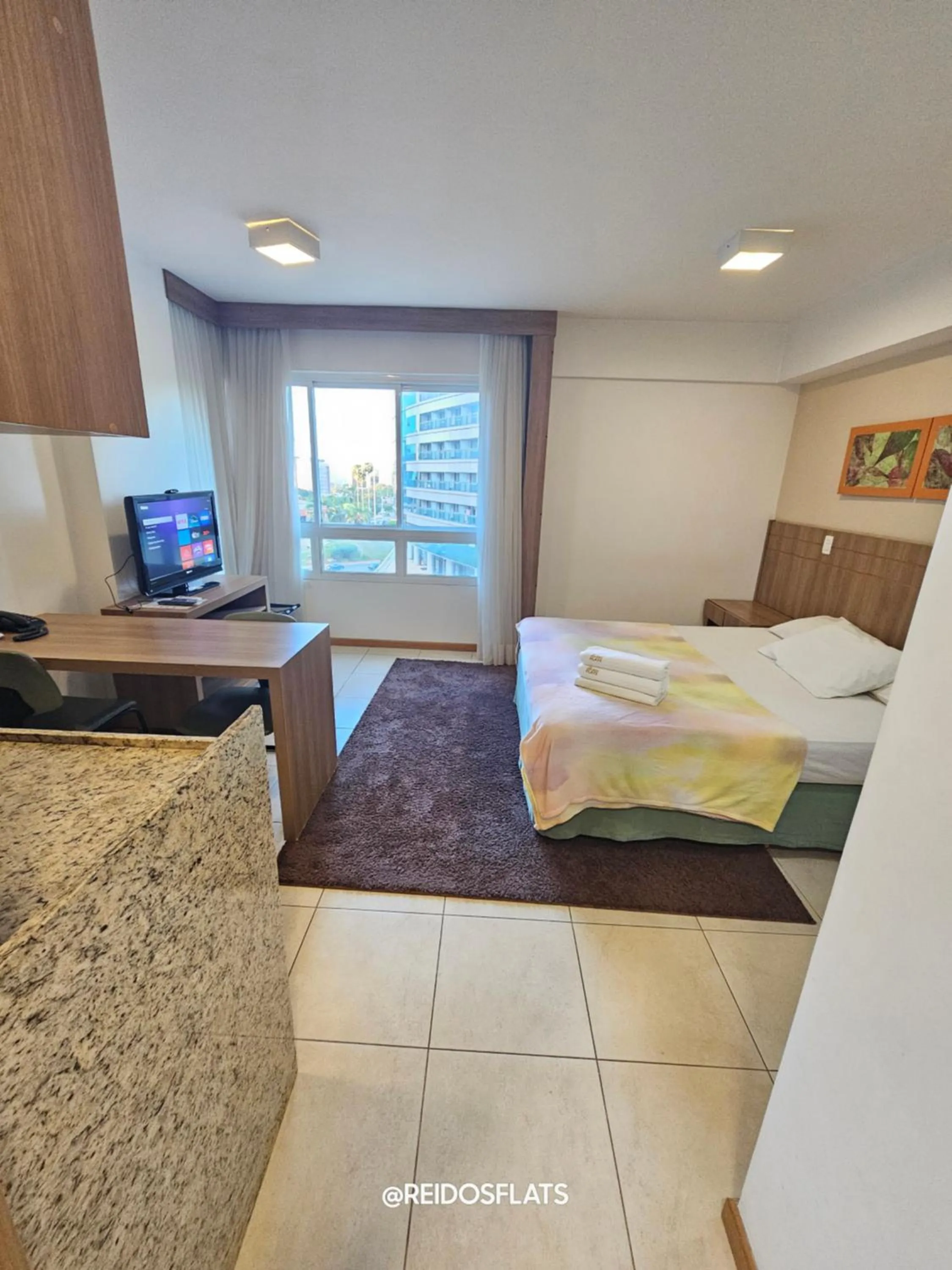 Bed in Flat Saint Moritz Express By Rei dos Flats