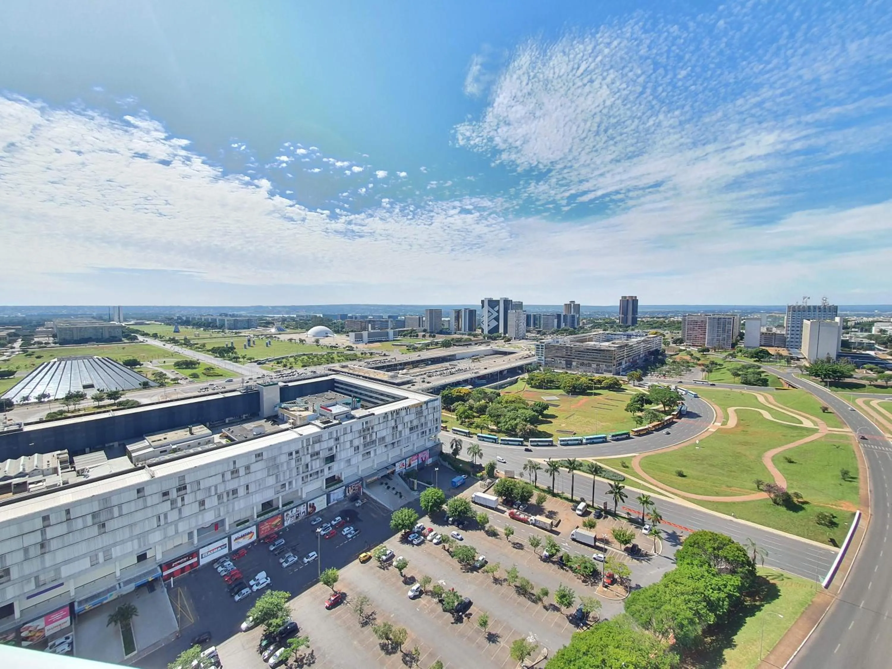 Bird's eye view in Flat Saint Moritz Express By Rei dos Flats