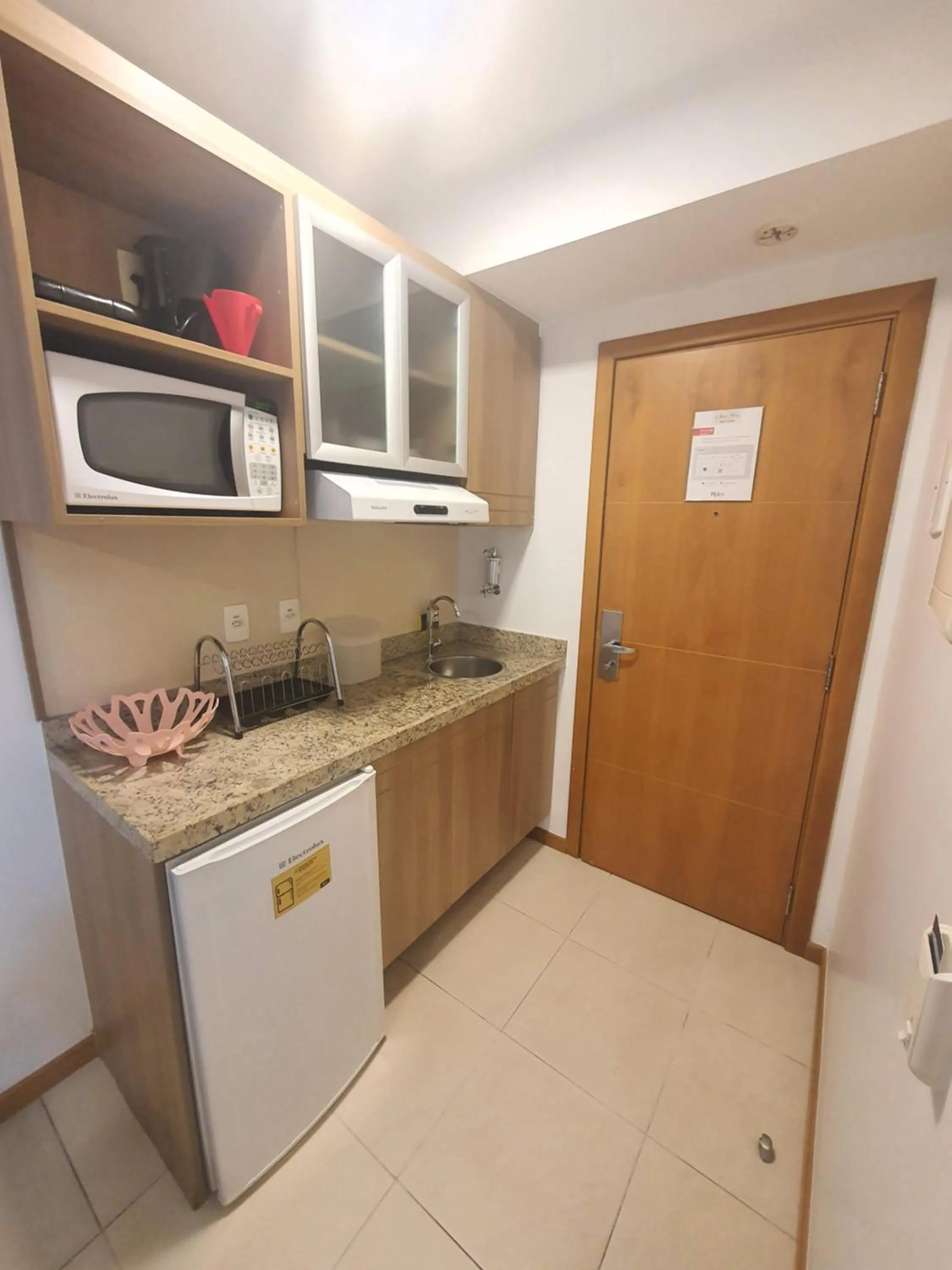 Kitchen or kitchenette in Flat Saint Moritz Express By Rei dos Flats