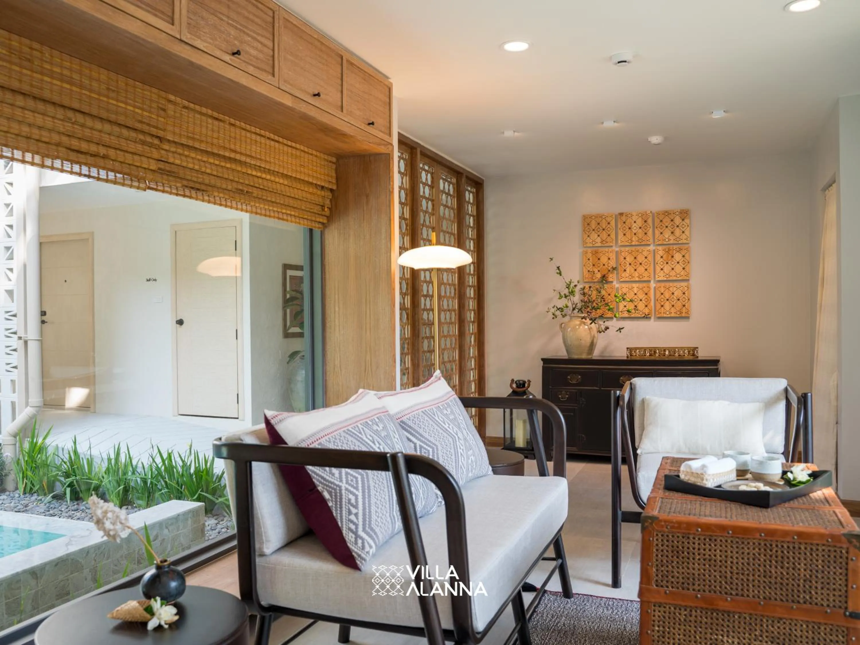 Lobby or reception in Villa ALANNA