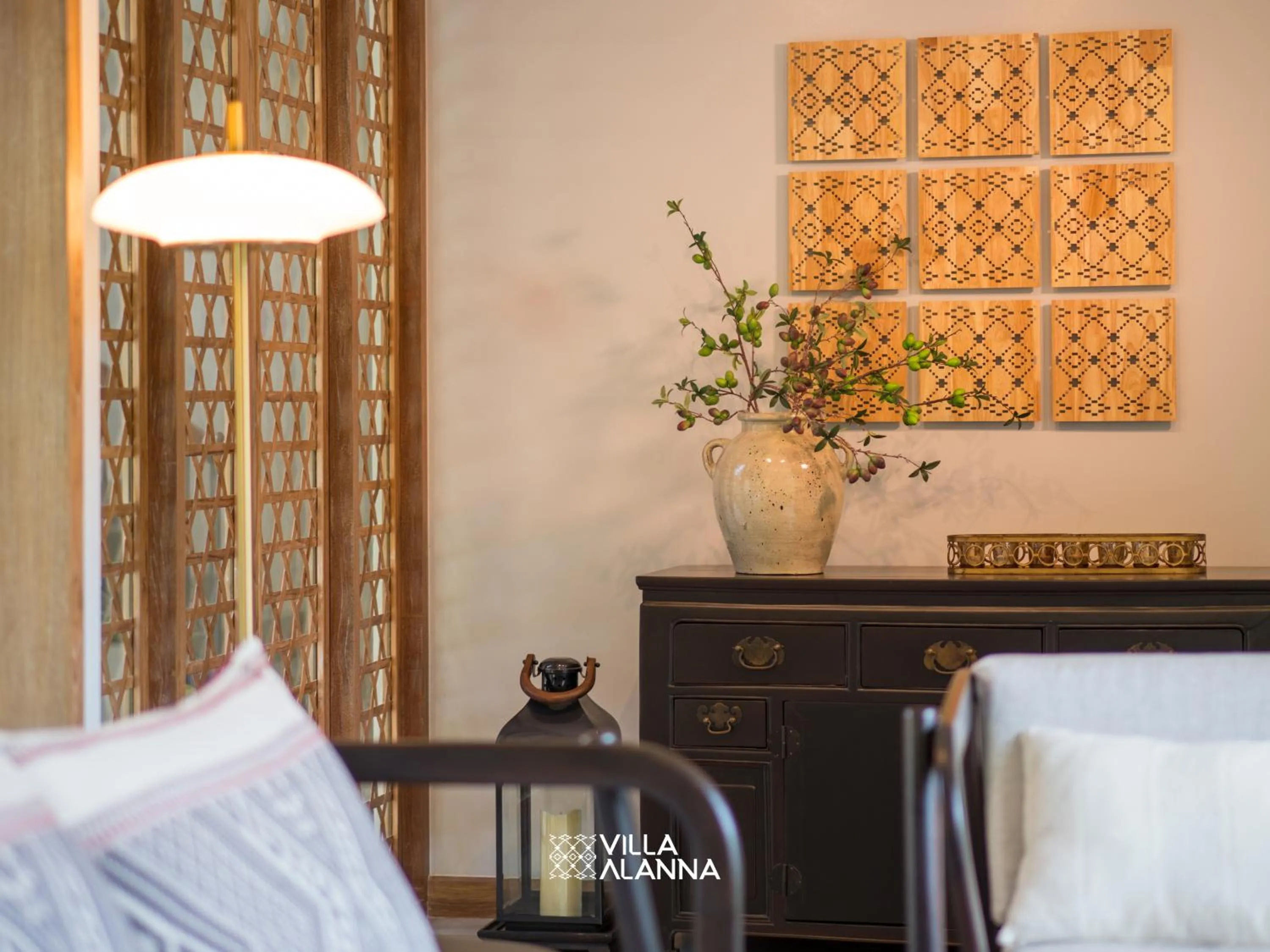 Decorative detail in Villa ALANNA