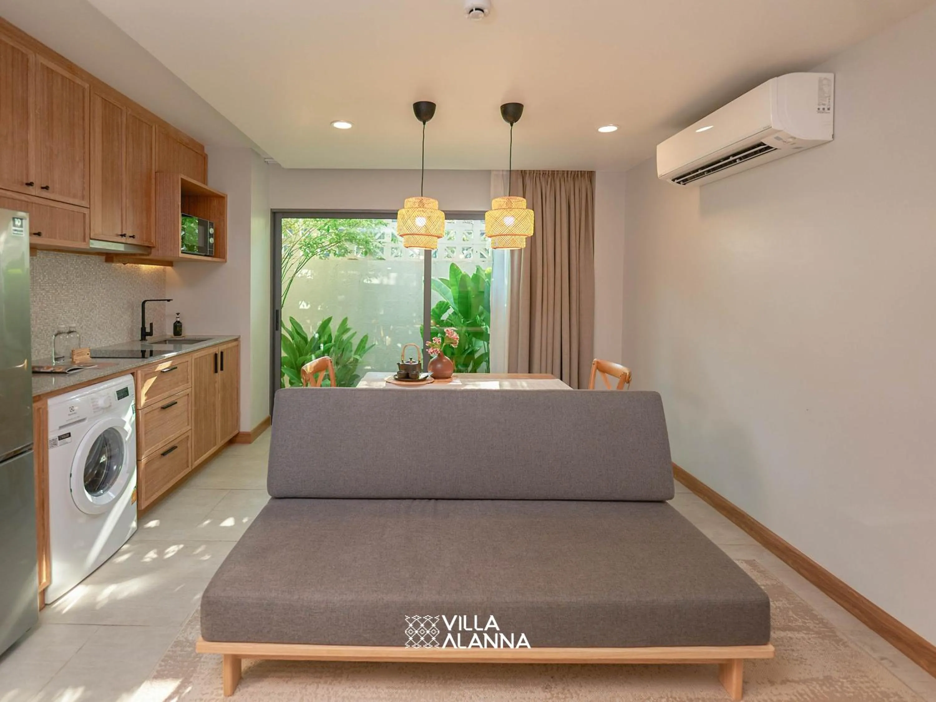 Kitchen or kitchenette in Villa ALANNA