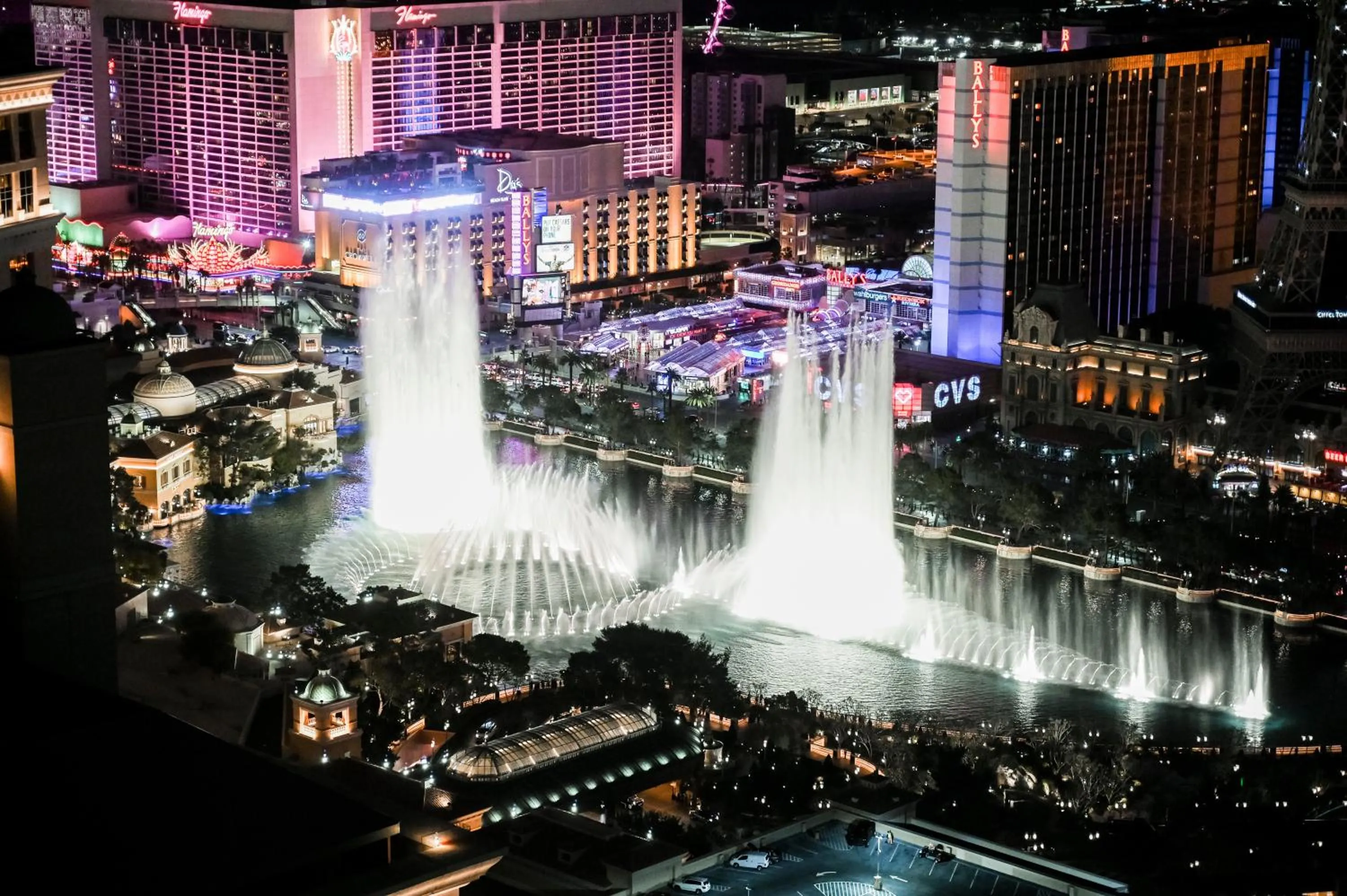 Property building in StripViewSuites at Vdara