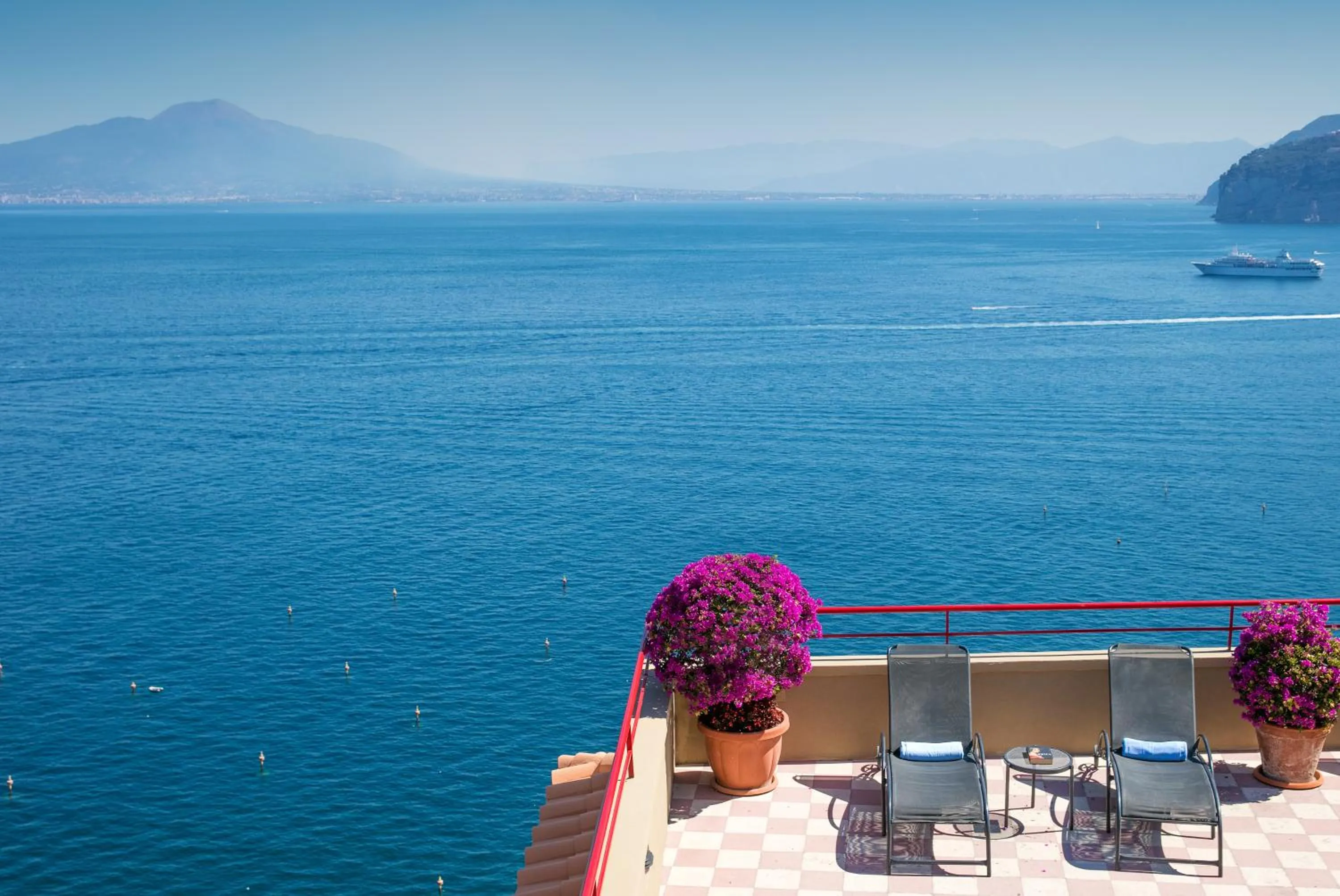 Balcony/Terrace in Hotel Minerva