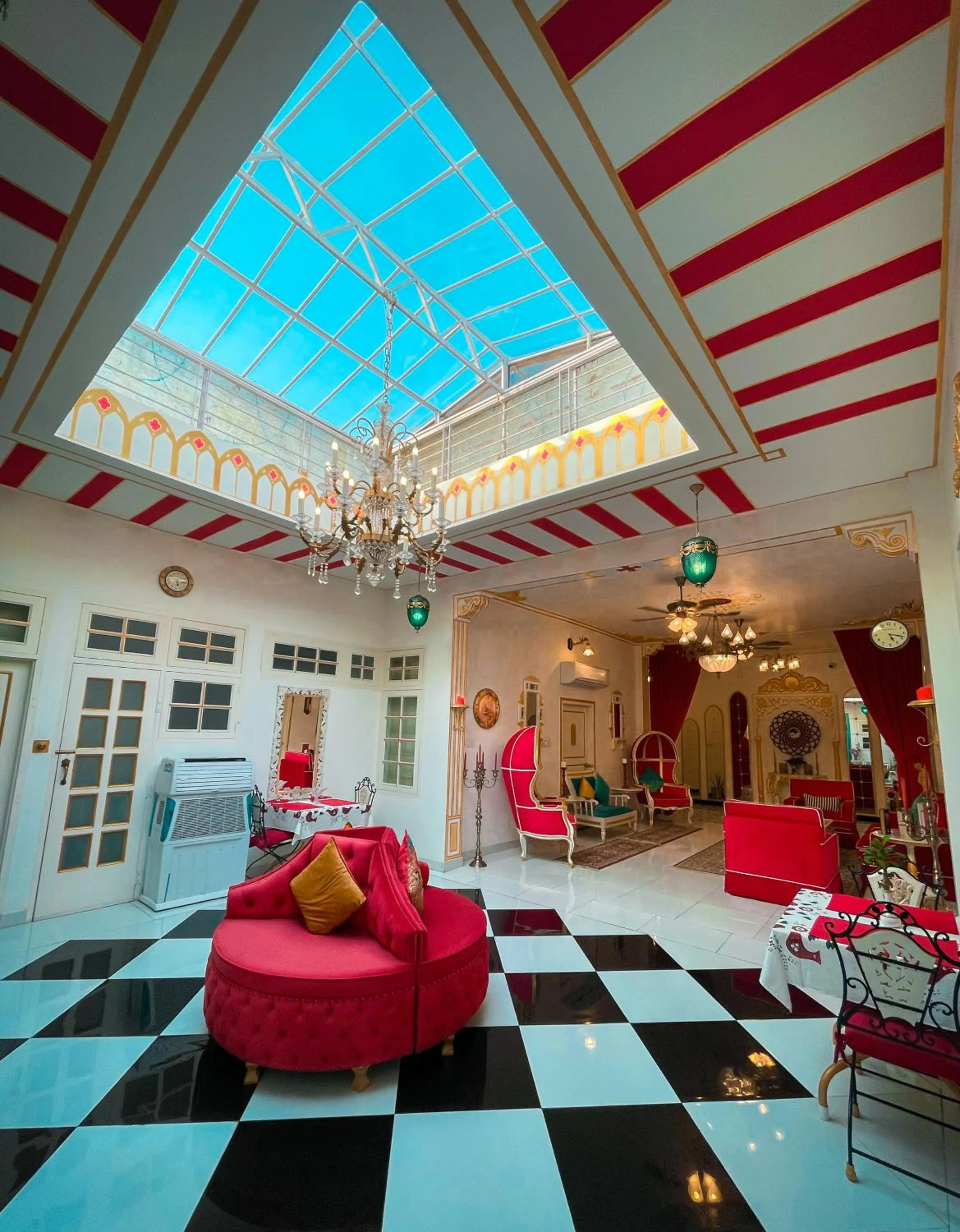 Living room in The Royal Hermitage - Best Luxury Boutique Hotel Jaipur