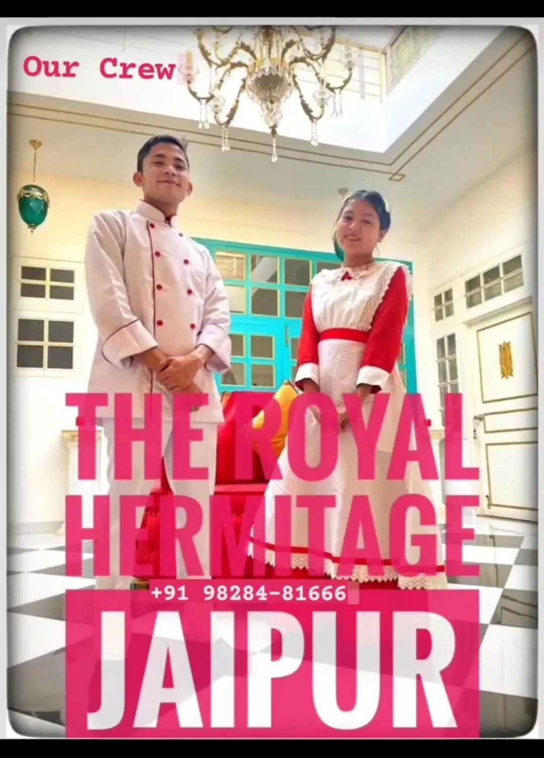 Staff in The Royal Hermitage - Best Luxury Boutique Hotel Jaipur