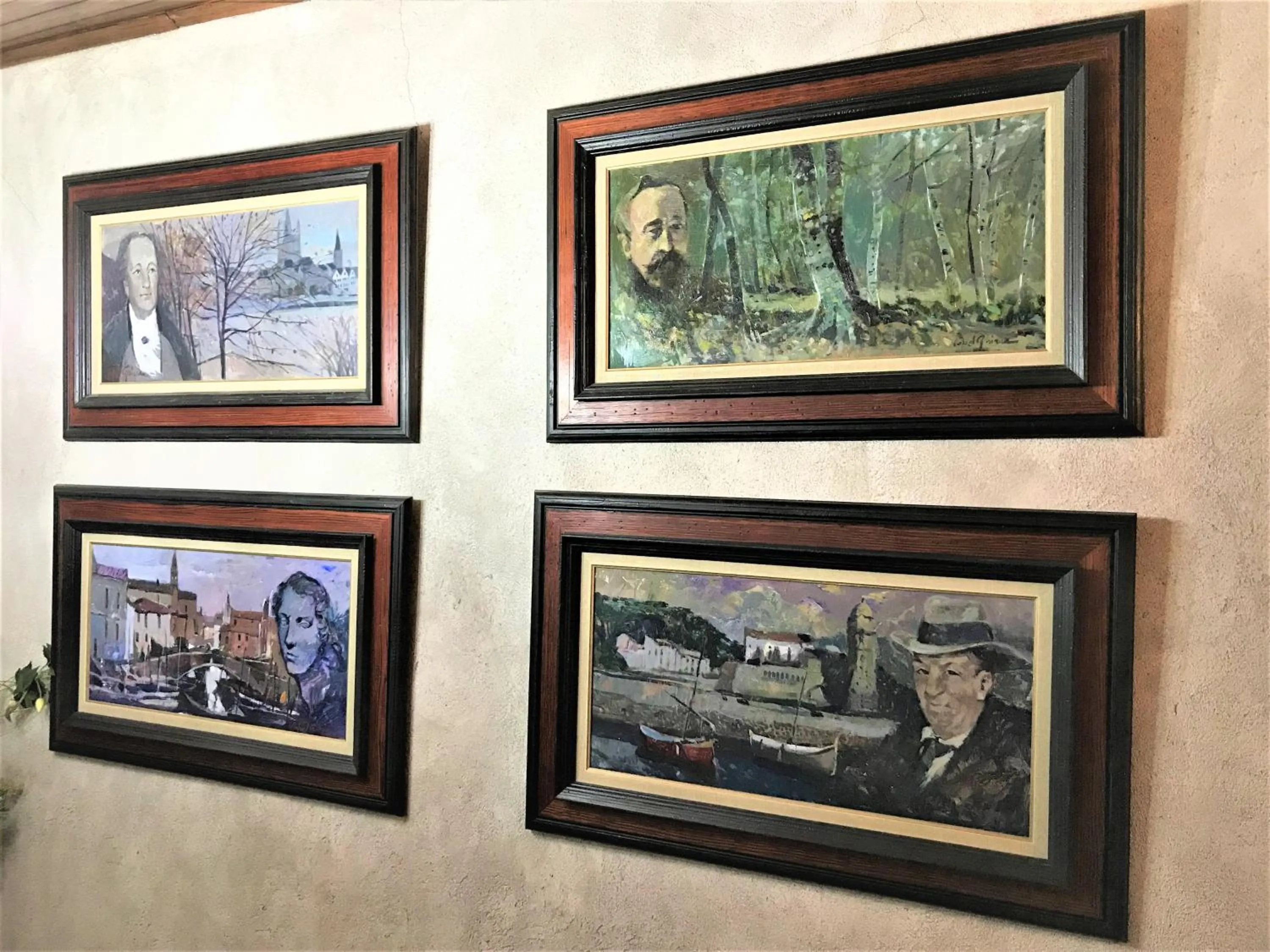 Decorative detail in La Casa dels Poetes