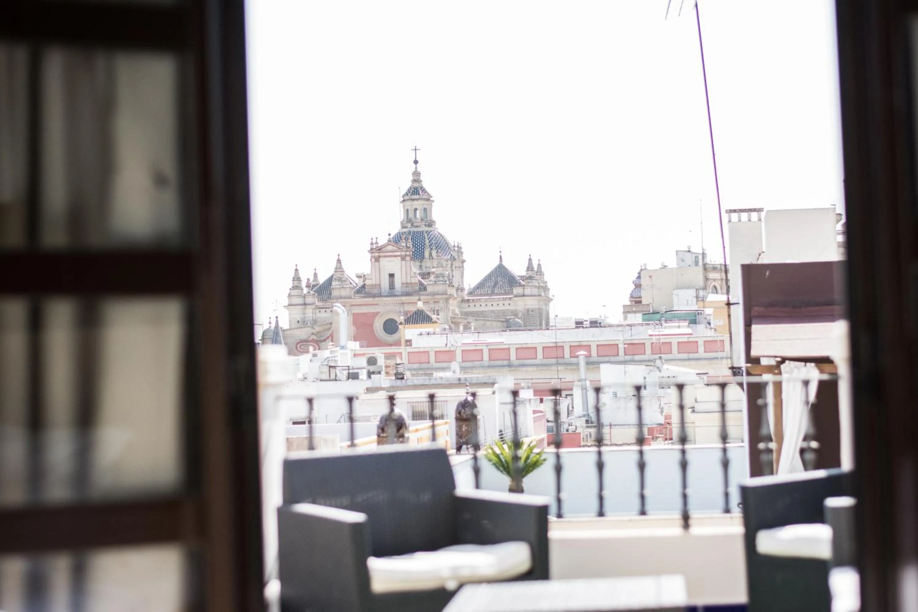Balcony/Terrace in Hotel Plaza