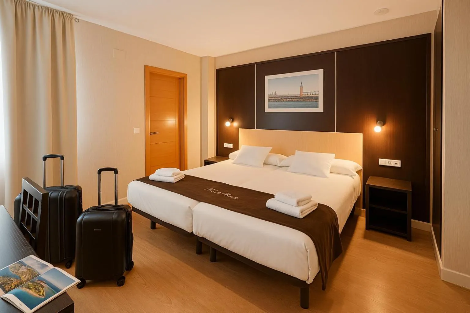 Photo of the whole room, Bed in Hotel Plaza