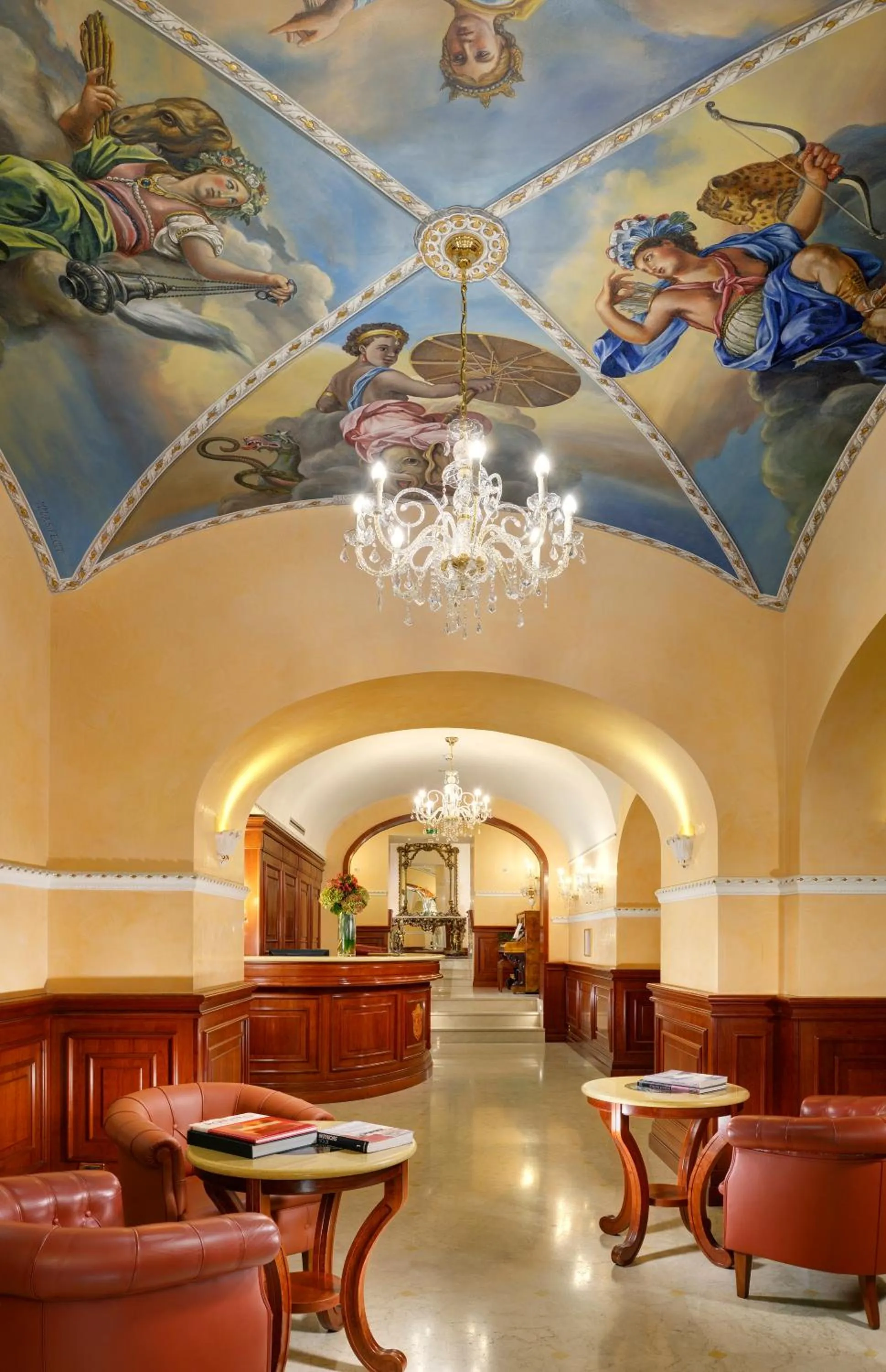 Lobby or reception in Hotel Principessa Isabella