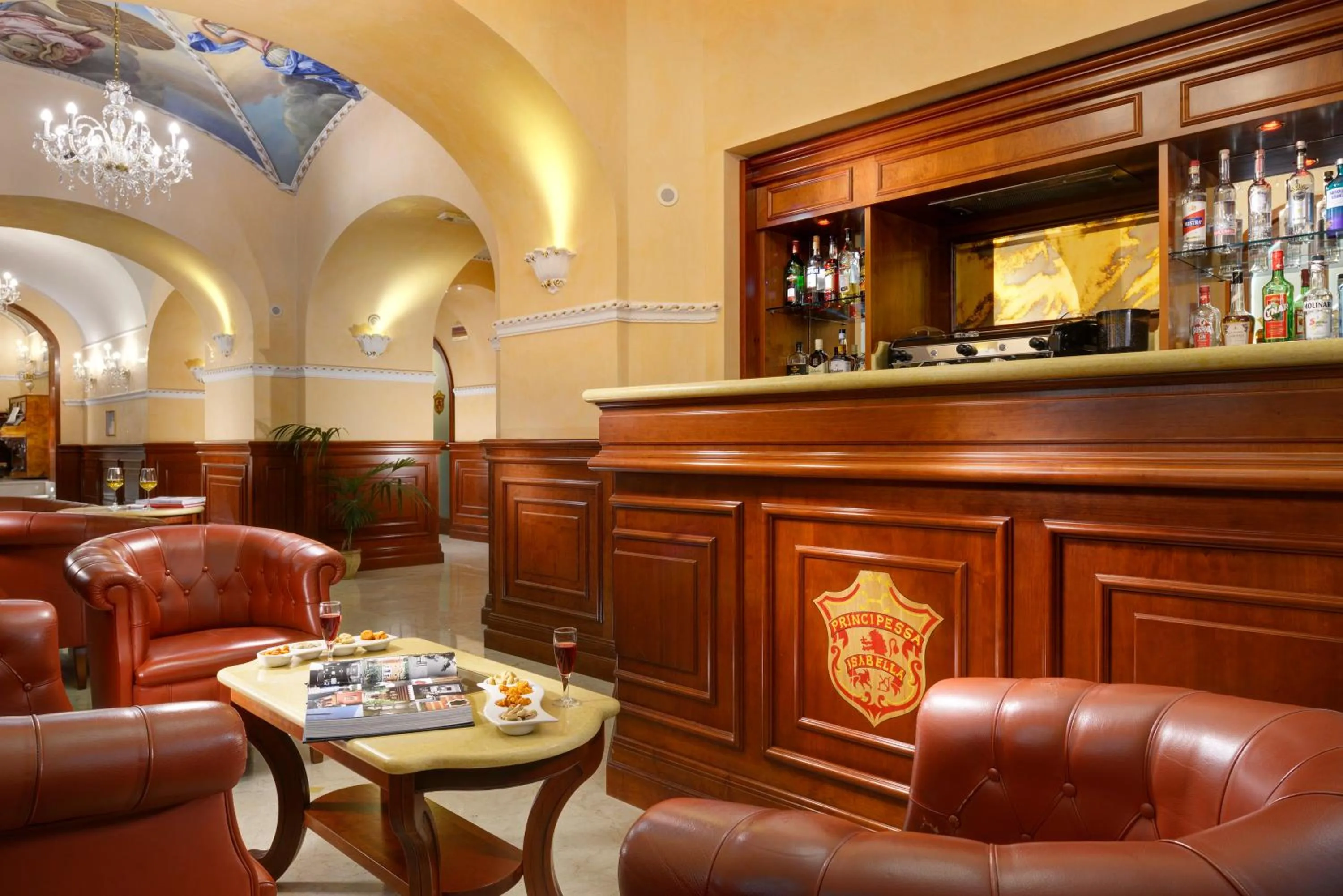 Lounge or bar in Hotel Principessa Isabella