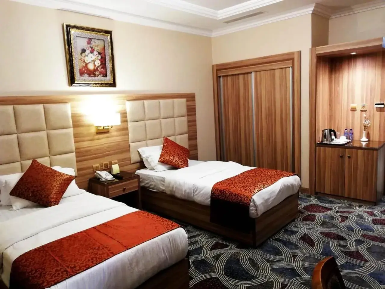 Economy Twin Room in Roshan Al Azhar Hotel Economy Twin Room in Roshan Al Azhar Hotel