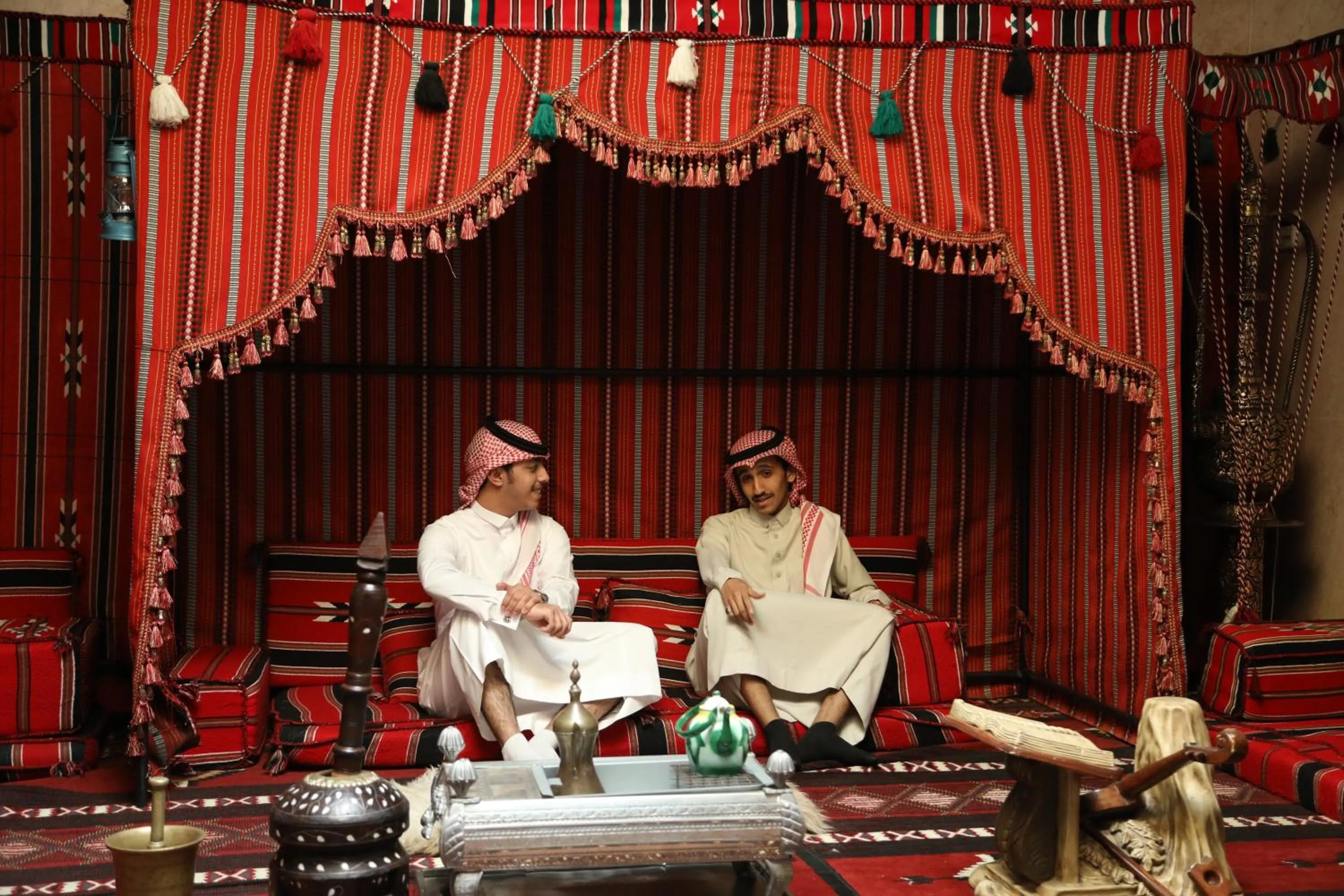 group of guests in Roshan Al Azhar Hotel