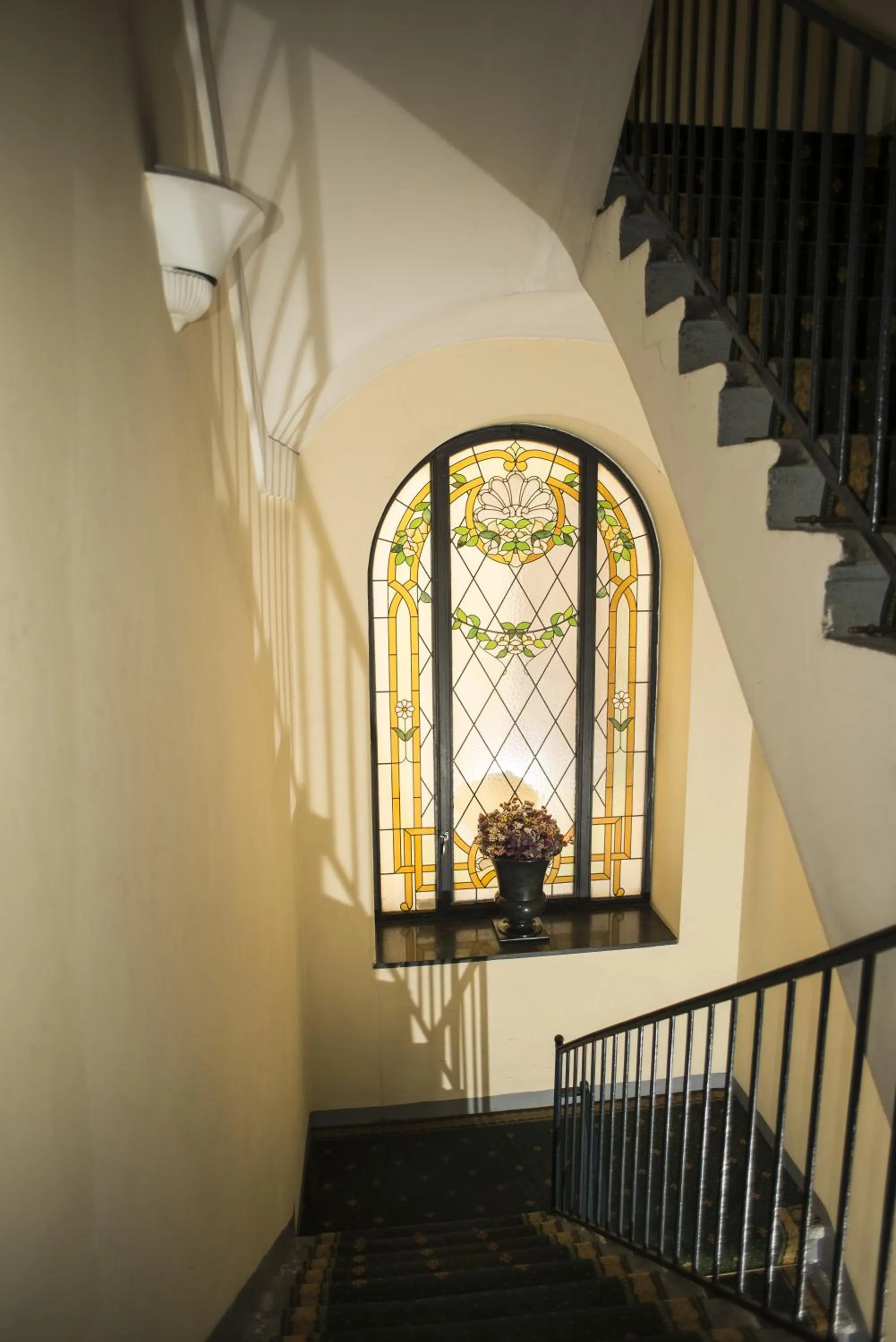 Decorative detail in Hotel del Real Orto Botanico
