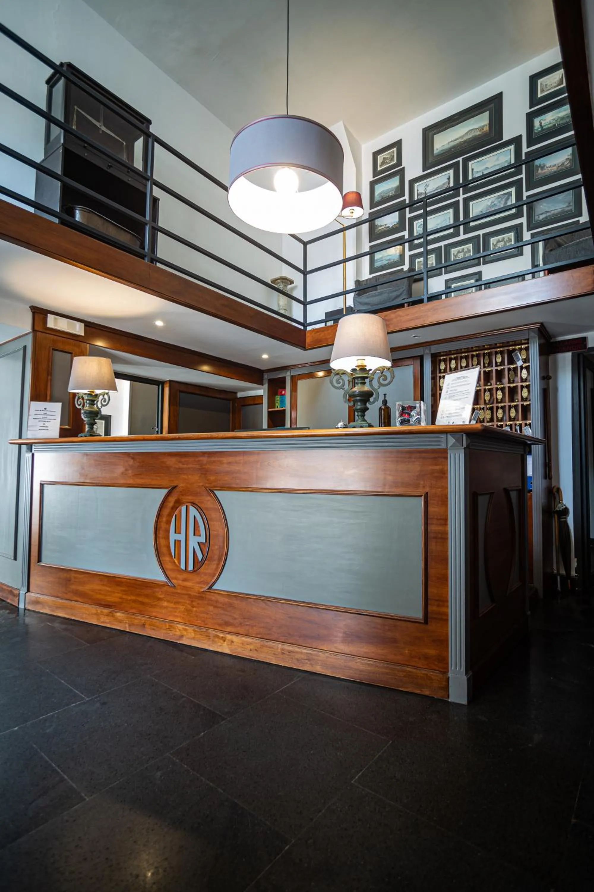 Lobby or reception in Hotel del Real Orto Botanico