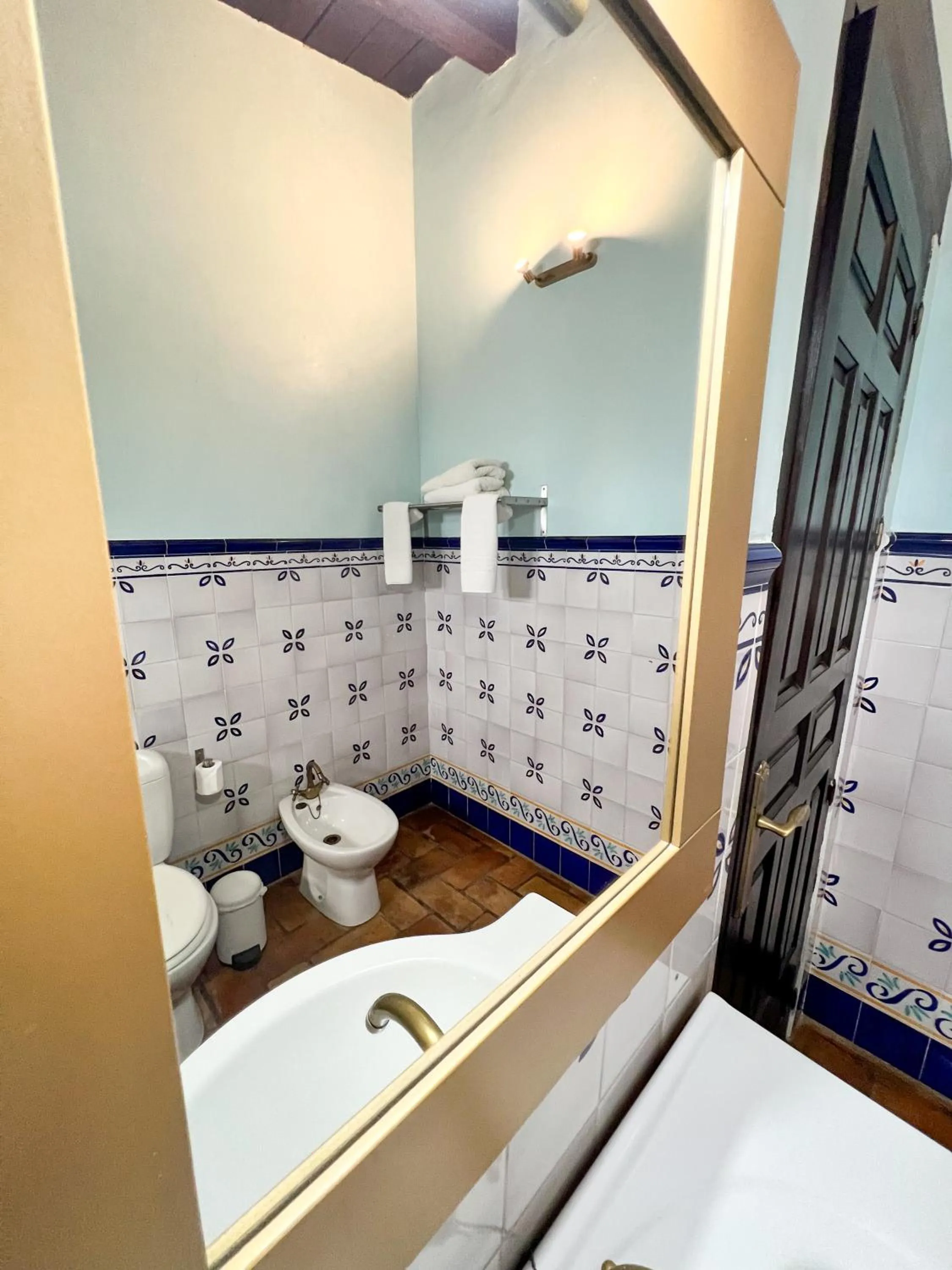 Toilet in Hostal Servilia