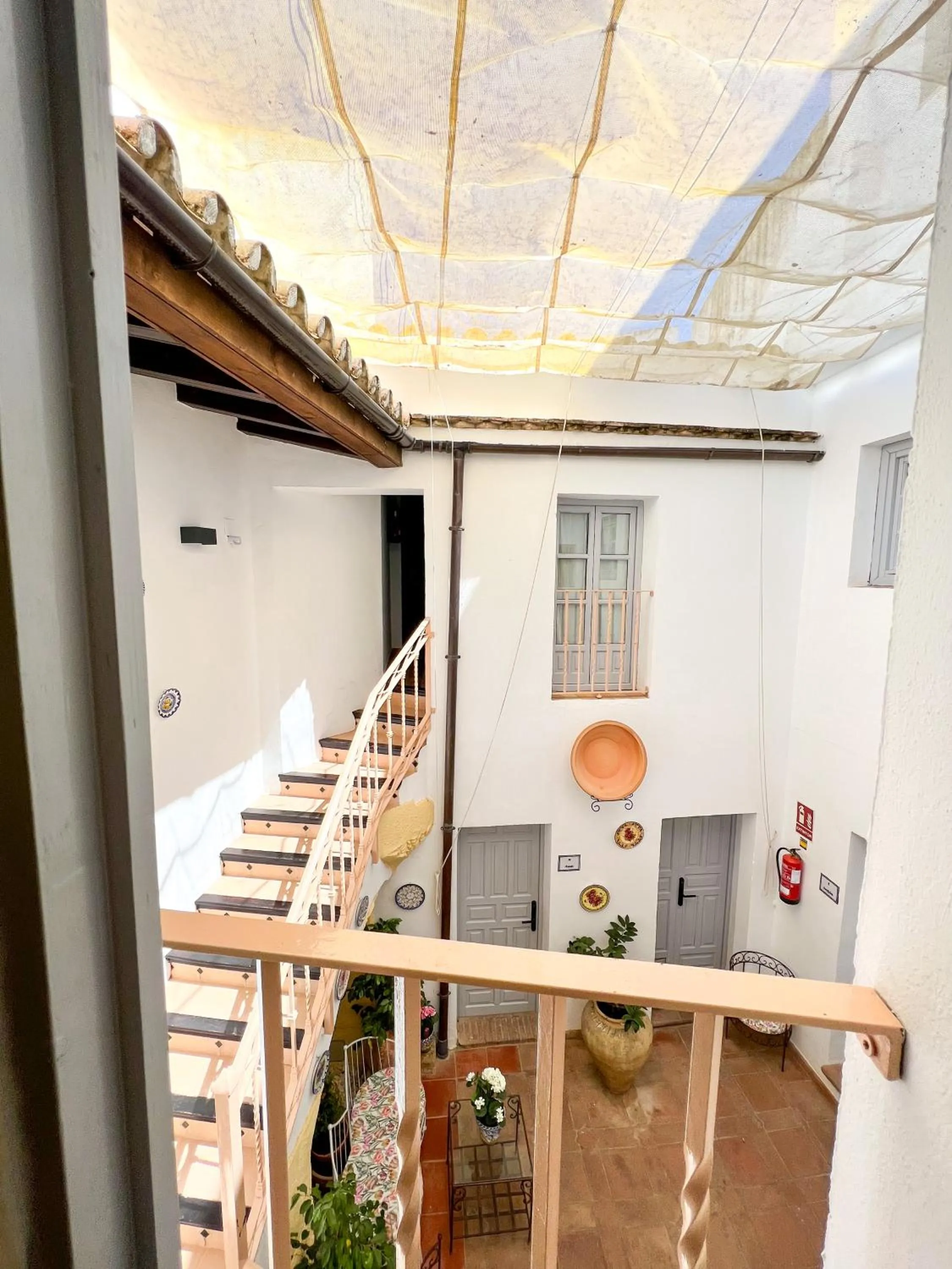 Patio in Hostal Servilia