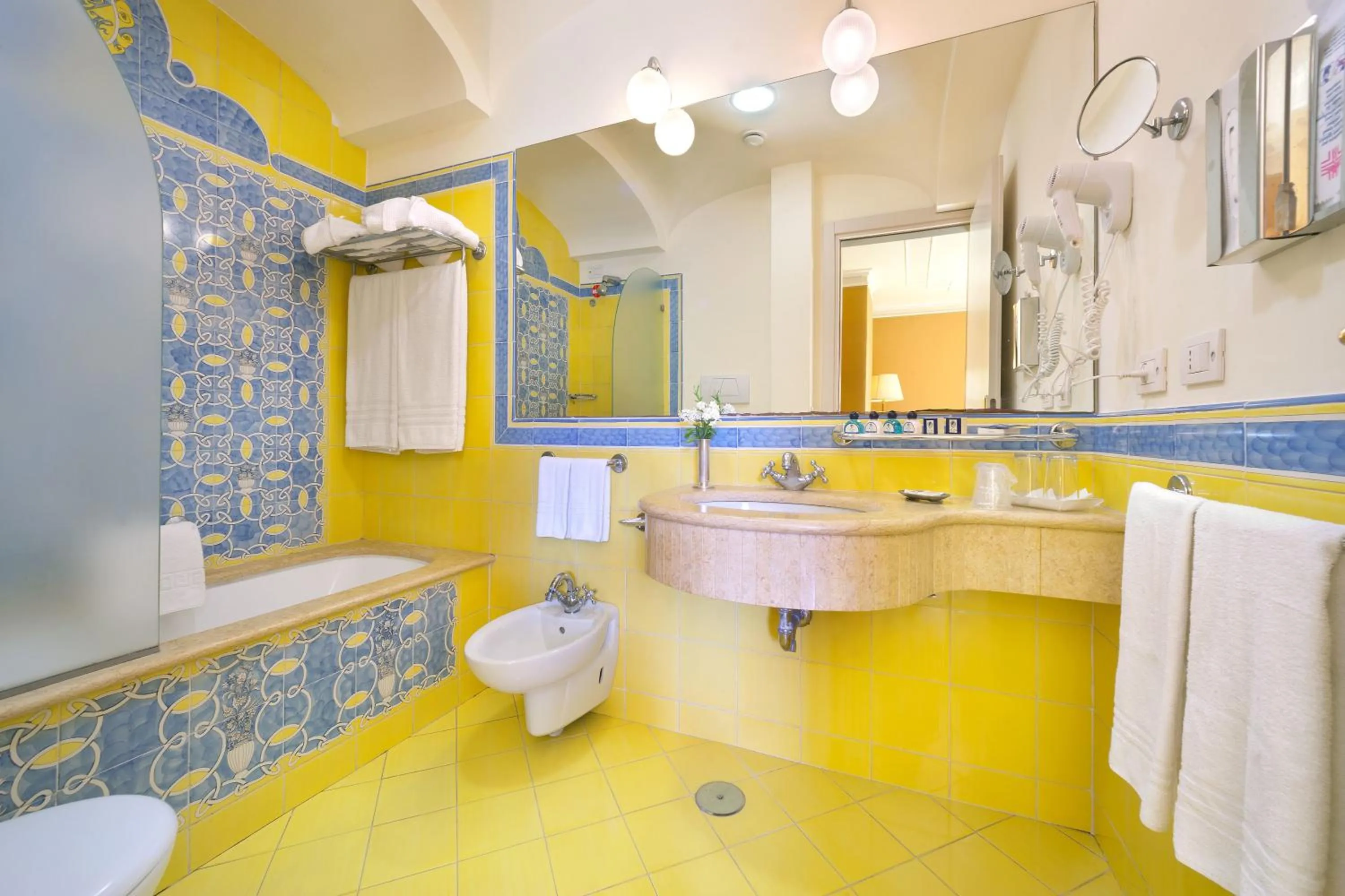 Toilet in Grand Hotel La Pace - All Inclusive