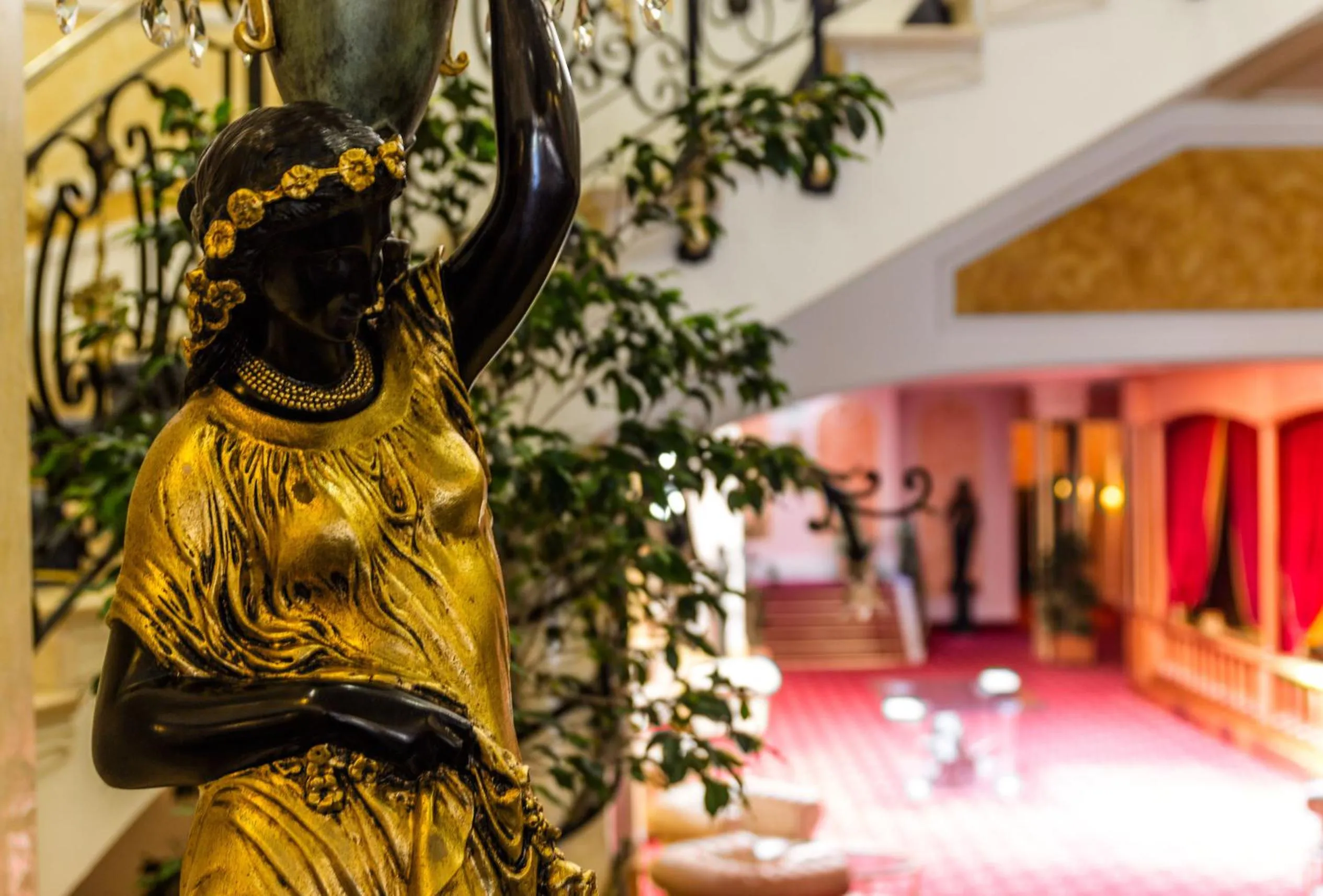 Decorative detail in Grand Hotel La Pace - All Inclusive