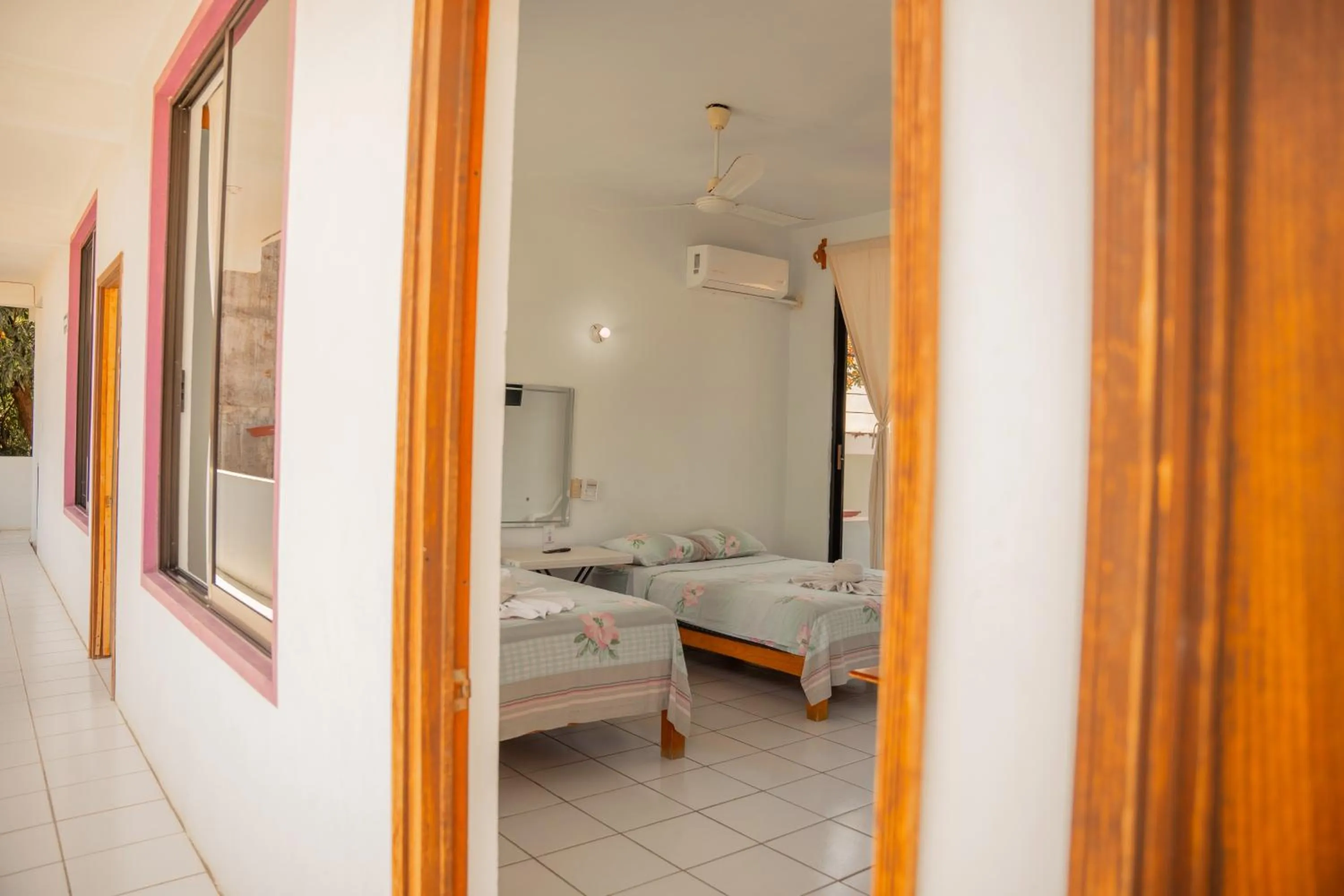 Bed in Hotel Palmarito