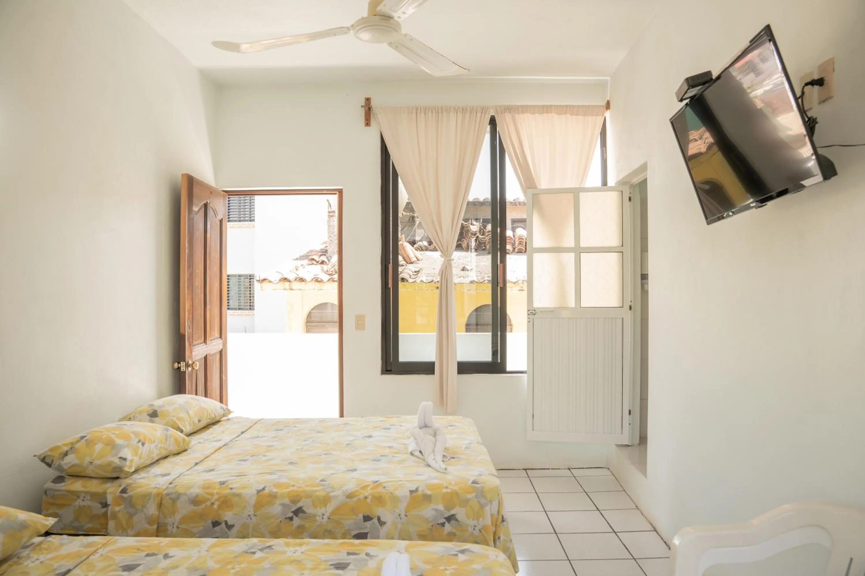 Bed in Hotel Palmarito