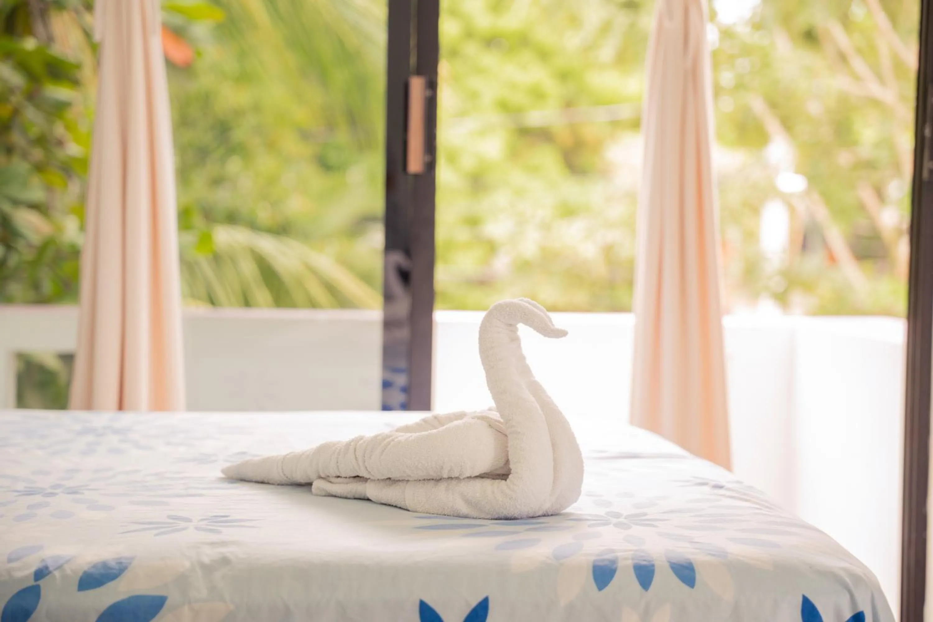 Bed in Hotel Palmarito