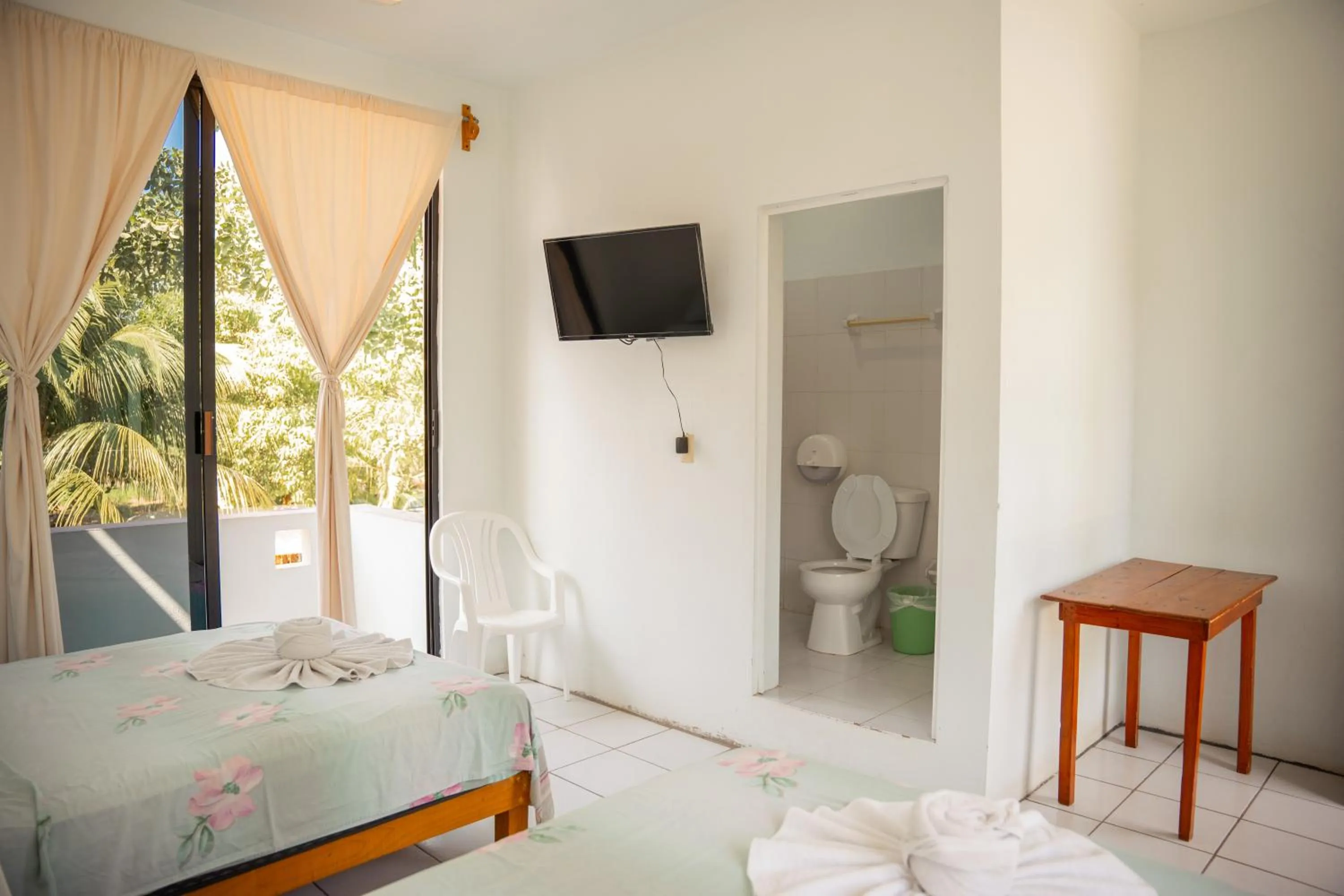 Bed in Hotel Palmarito